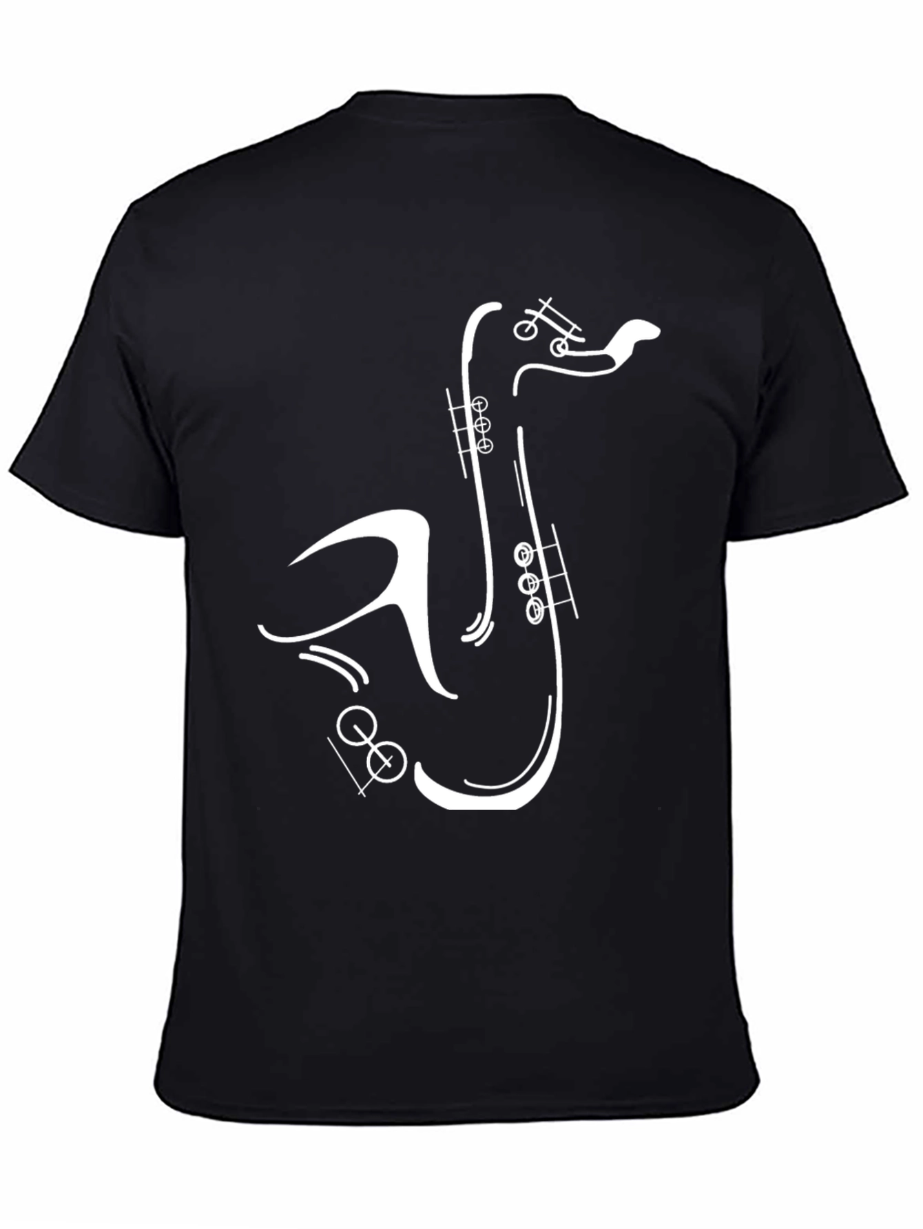 Saxophone Graphic Tee - Cool Musician T-Shirt