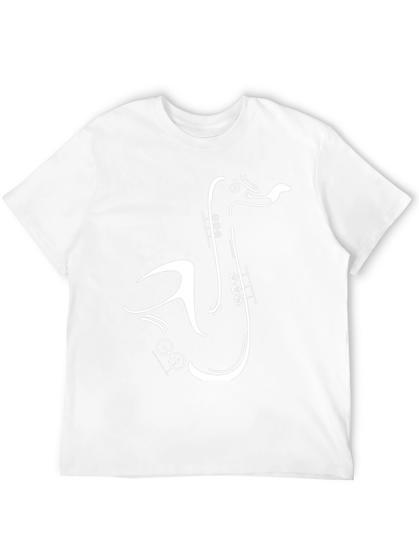 Saxophone Graphic Tee - Cool Musician T-Shirt