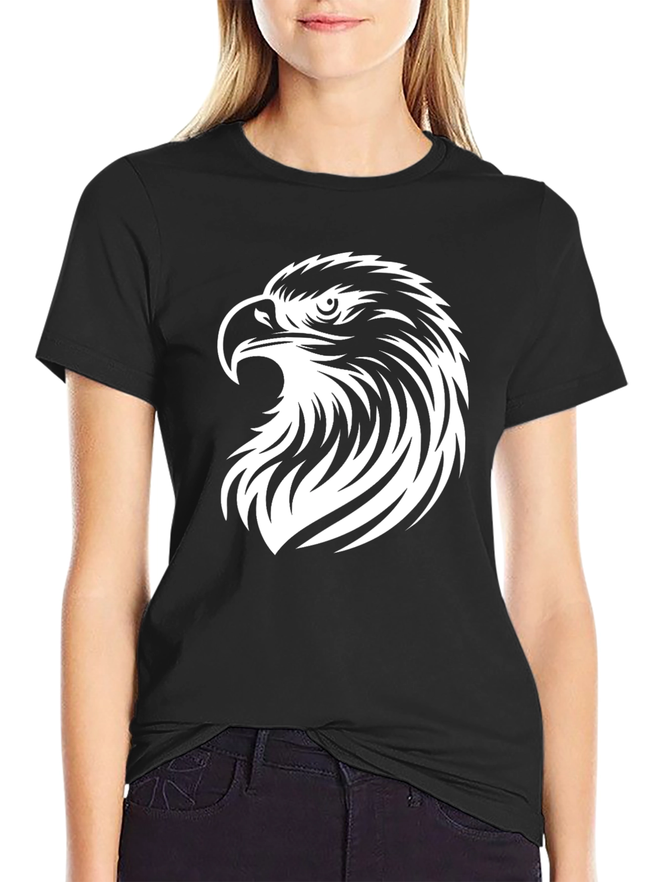 Eagle Graphic Tee - Classic Black T-Shirt