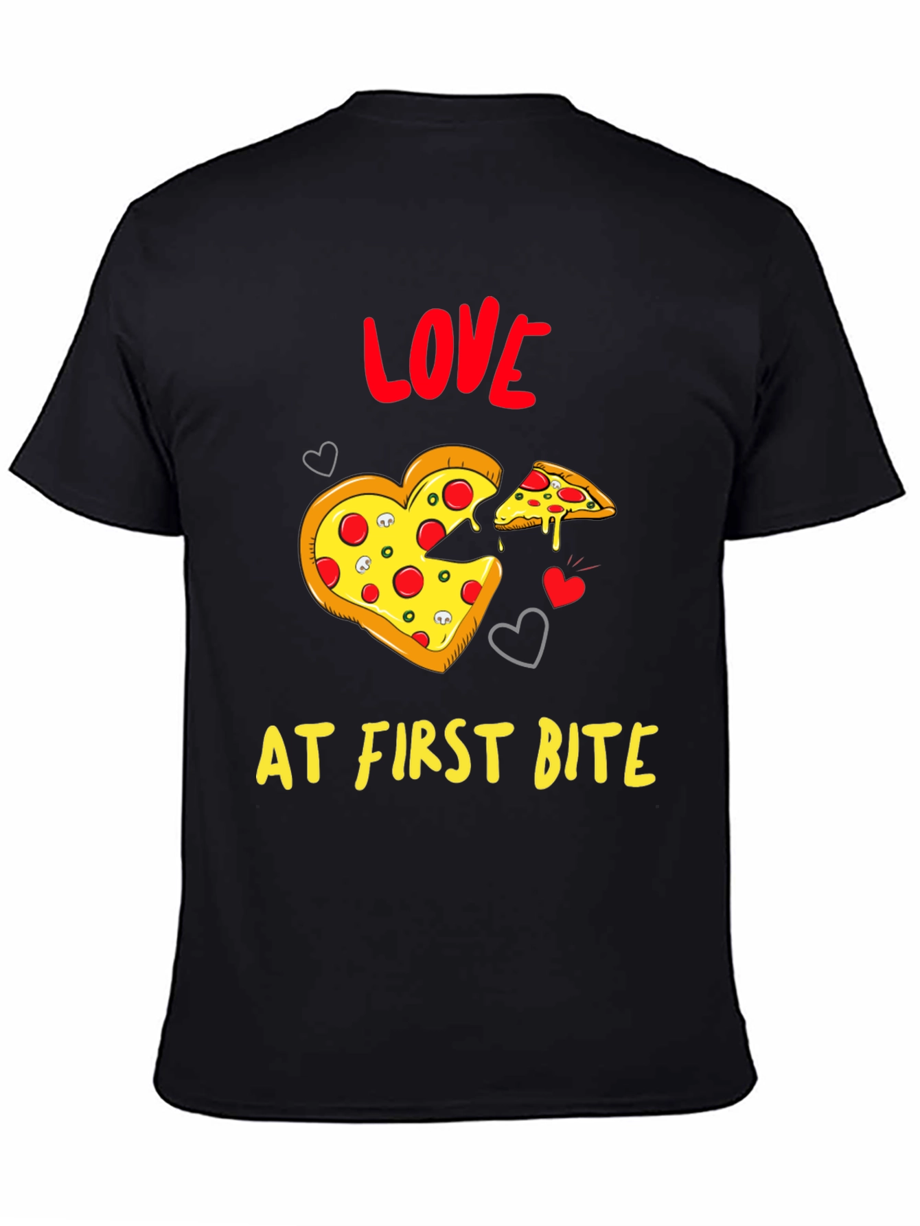 Pizza Love at First Bite T-Shirt