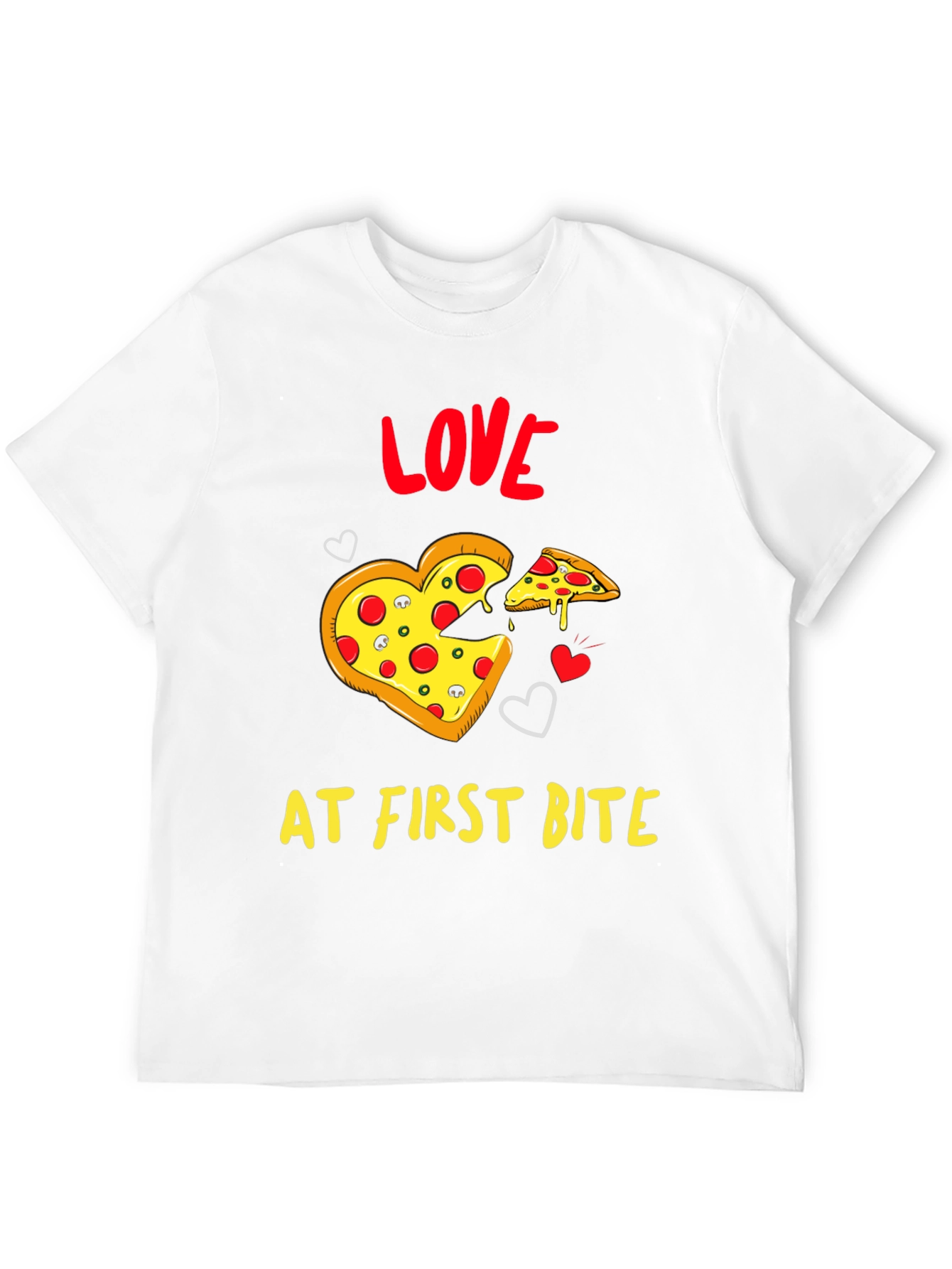 Pizza Love at First Bite T-Shirt