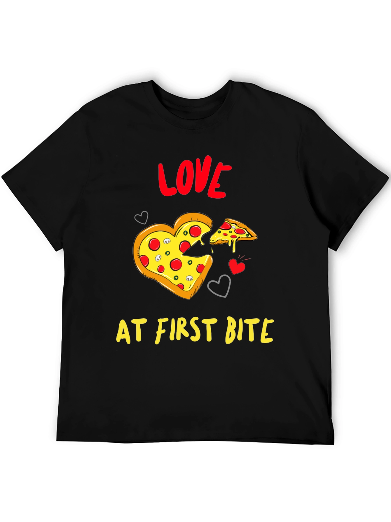 Pizza Love at First Bite T-Shirt