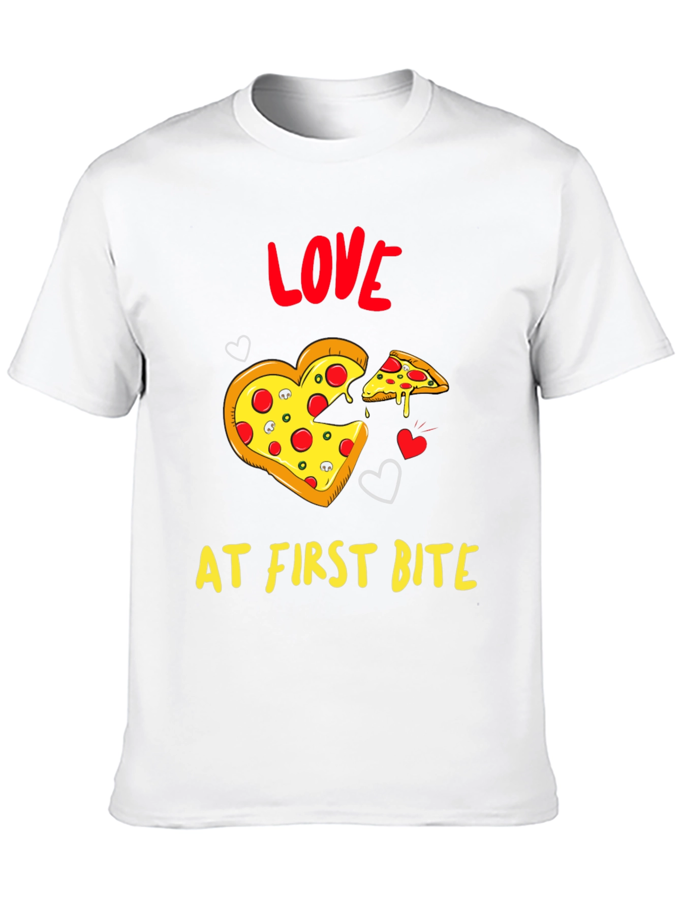 Pizza Love at First Bite T-Shirt