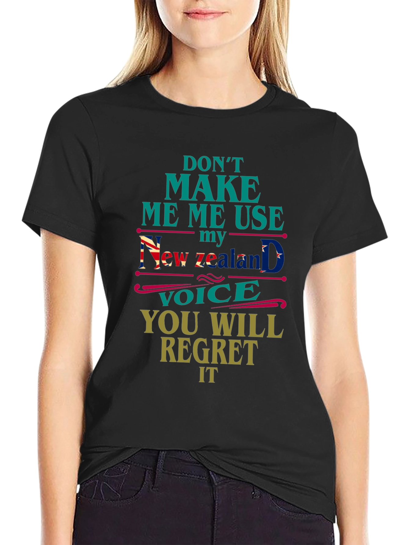 New Zealand Voice T-Shirt - Funny Sarcastic Tee