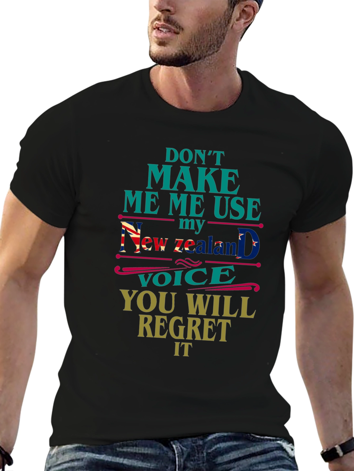 New Zealand Voice T-Shirt - Funny Sarcastic Tee