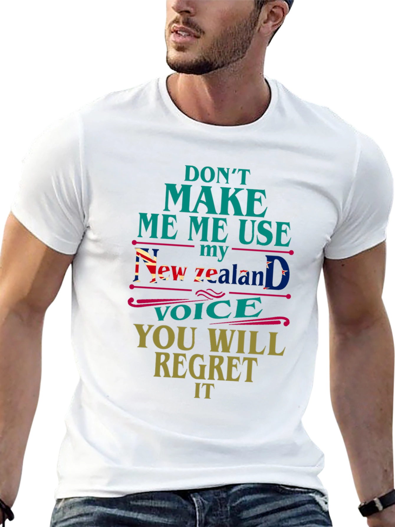 New Zealand Voice T-Shirt - Funny Sarcastic Tee
