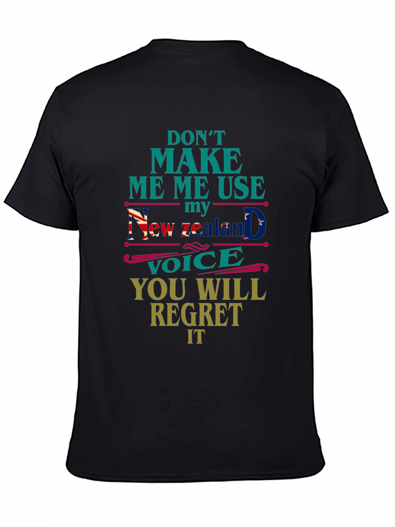 New Zealand Voice T-Shirt - Funny Sarcastic Tee