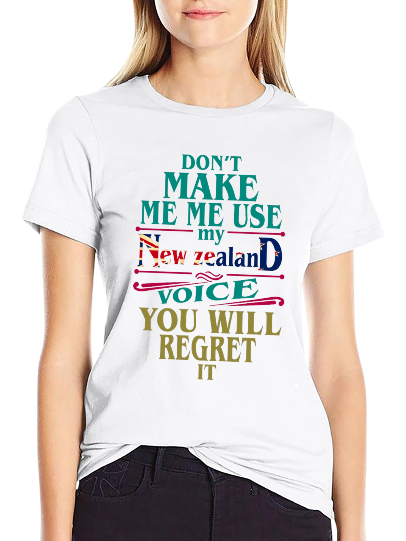 New Zealand Voice T-Shirt - Funny Sarcastic Tee