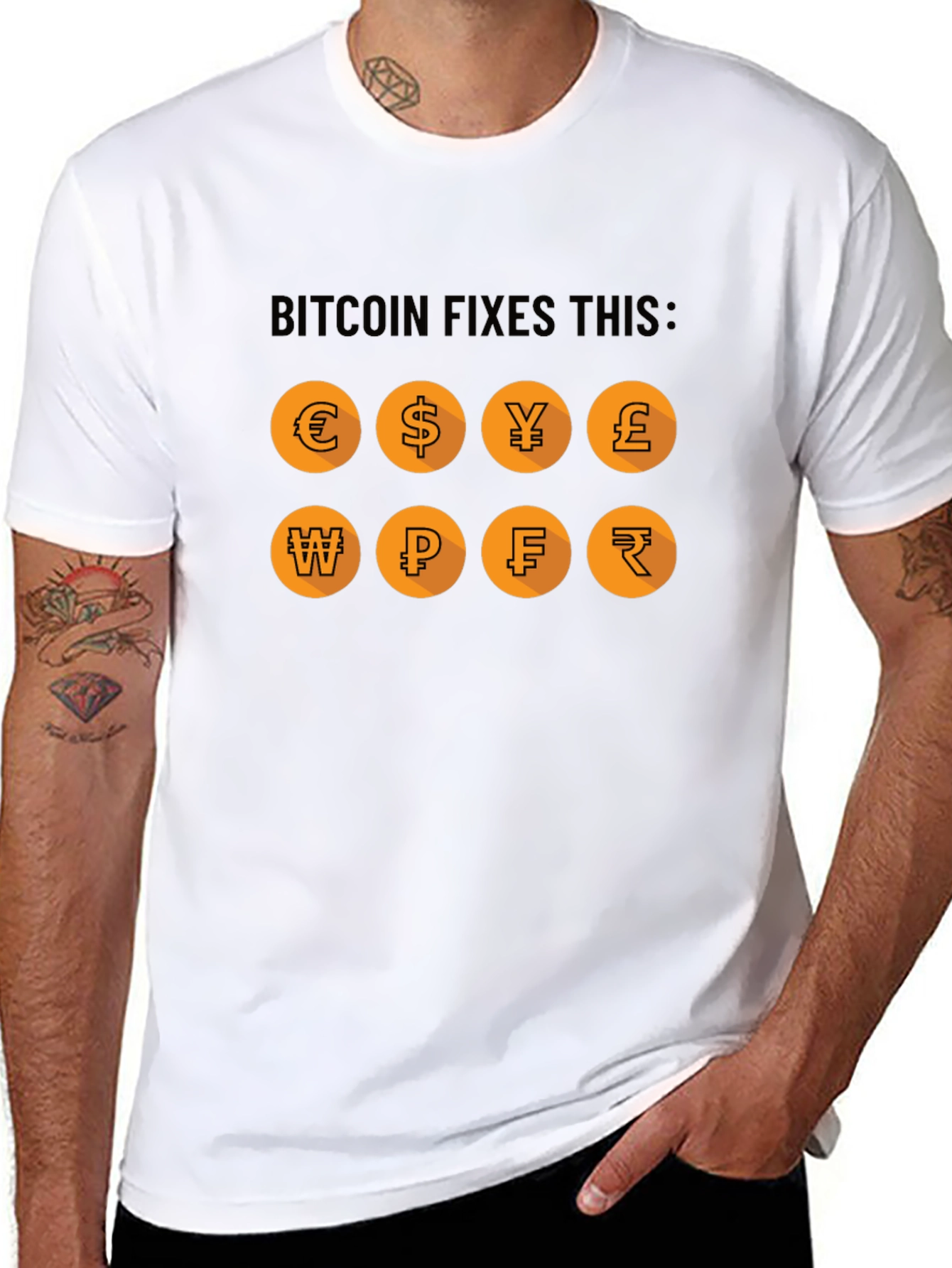 Bitcoin Fixes This T-Shirt - Crypto Currency Tee