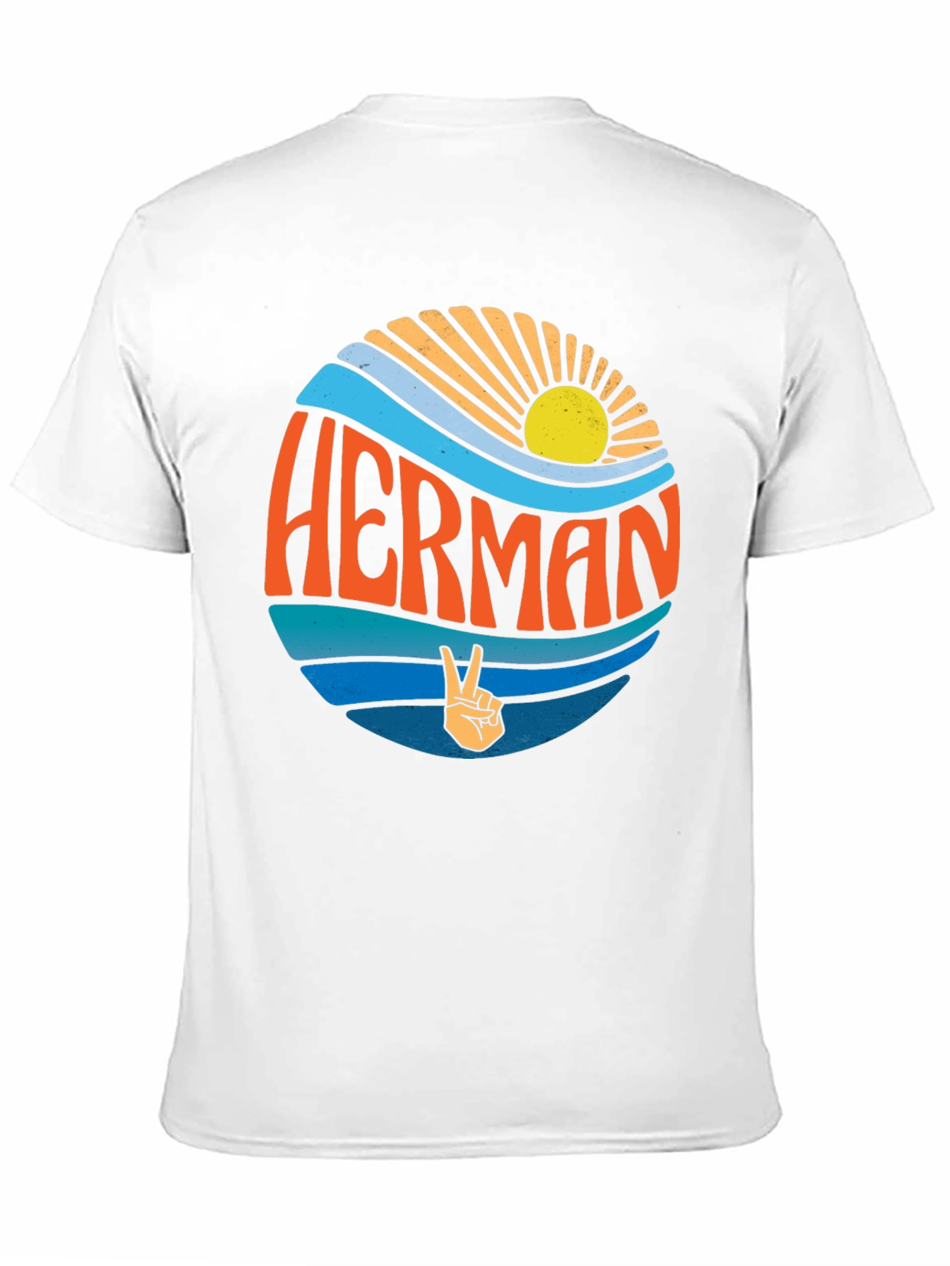 Retro HERMAN T-Shirt - Peace & Sunshine