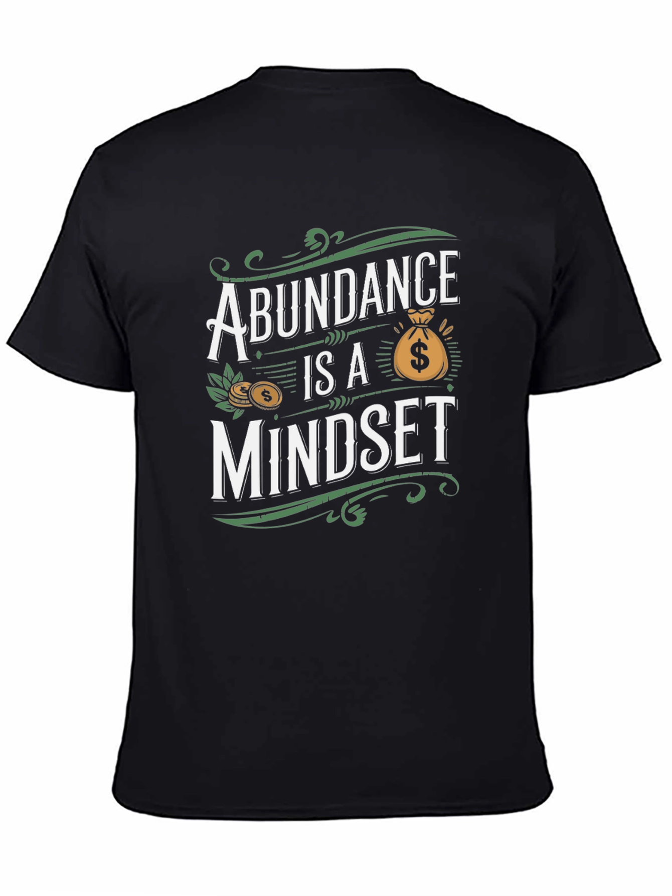 Abundance Mindset Graphic T-Shirt - Unisex Soft Cotton Tee