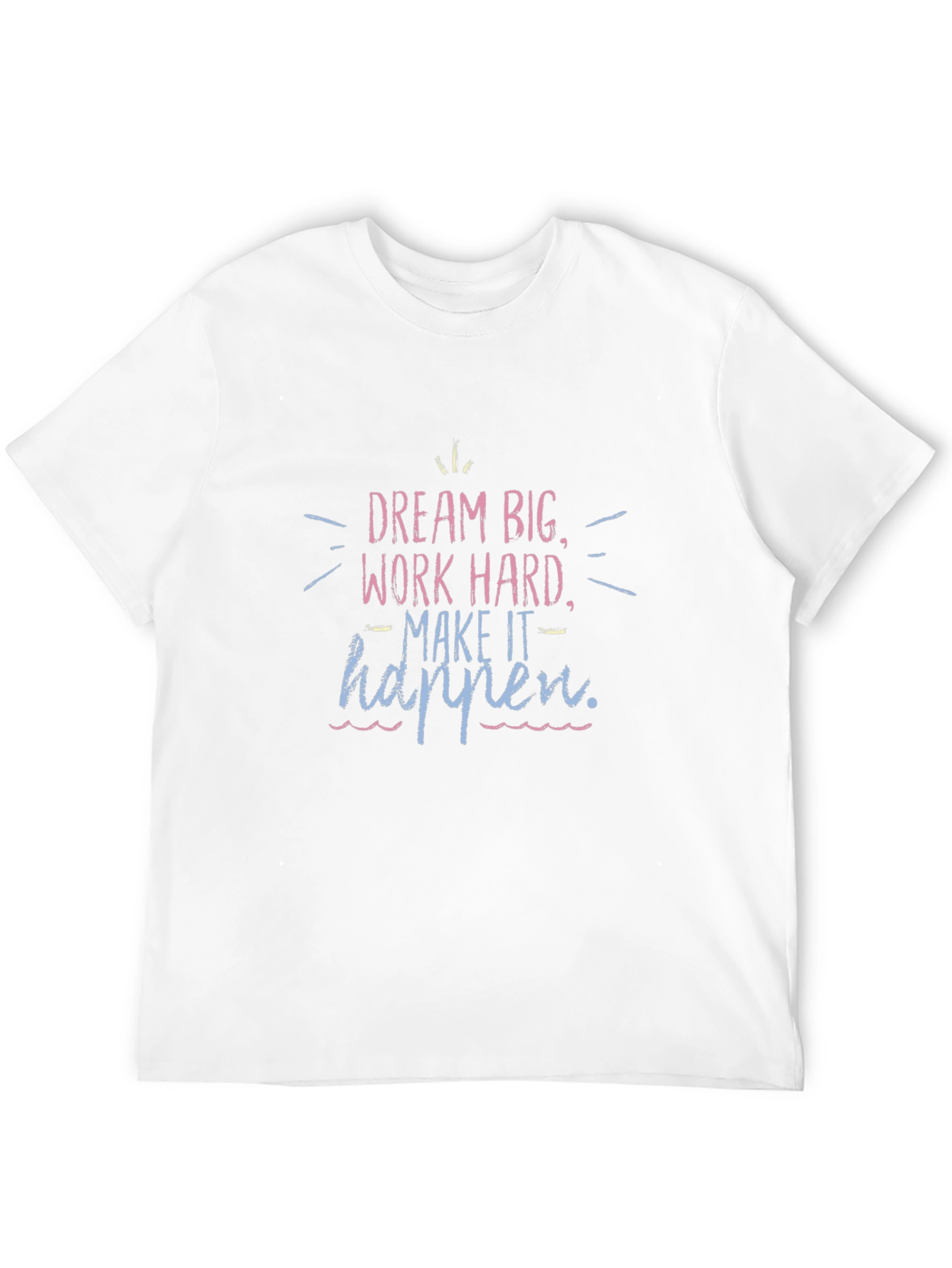 Dream Big Black Graphic Tee