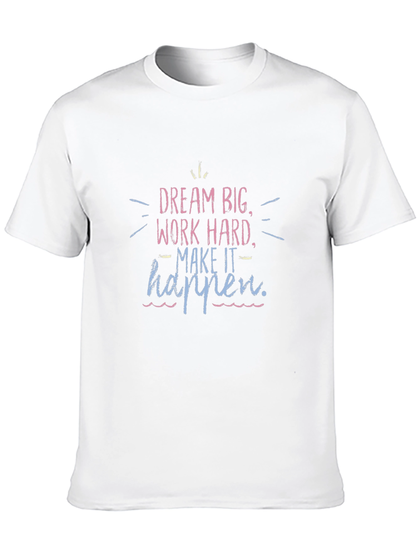 Dream Big Black Graphic Tee