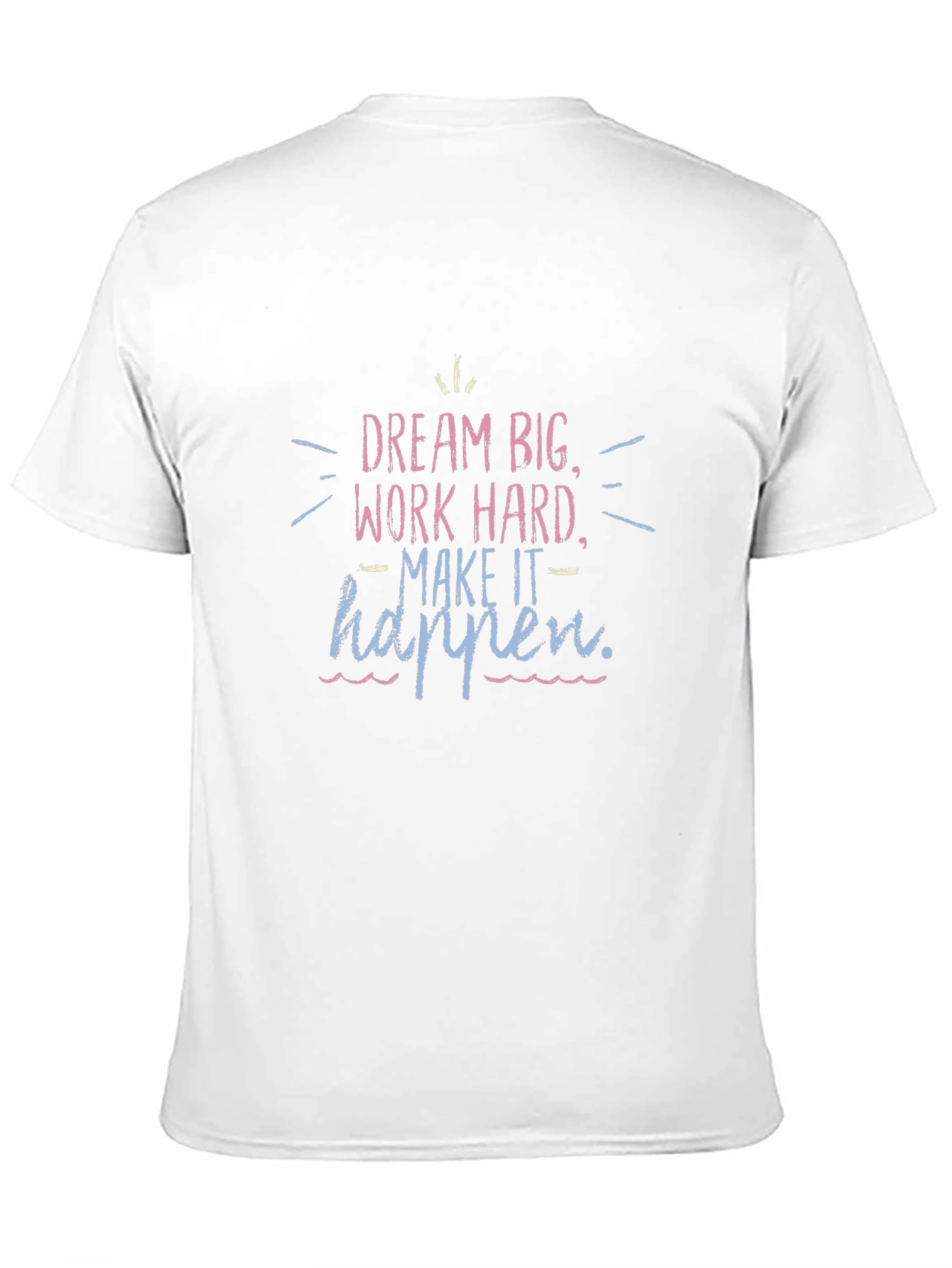Dream Big Black Graphic Tee