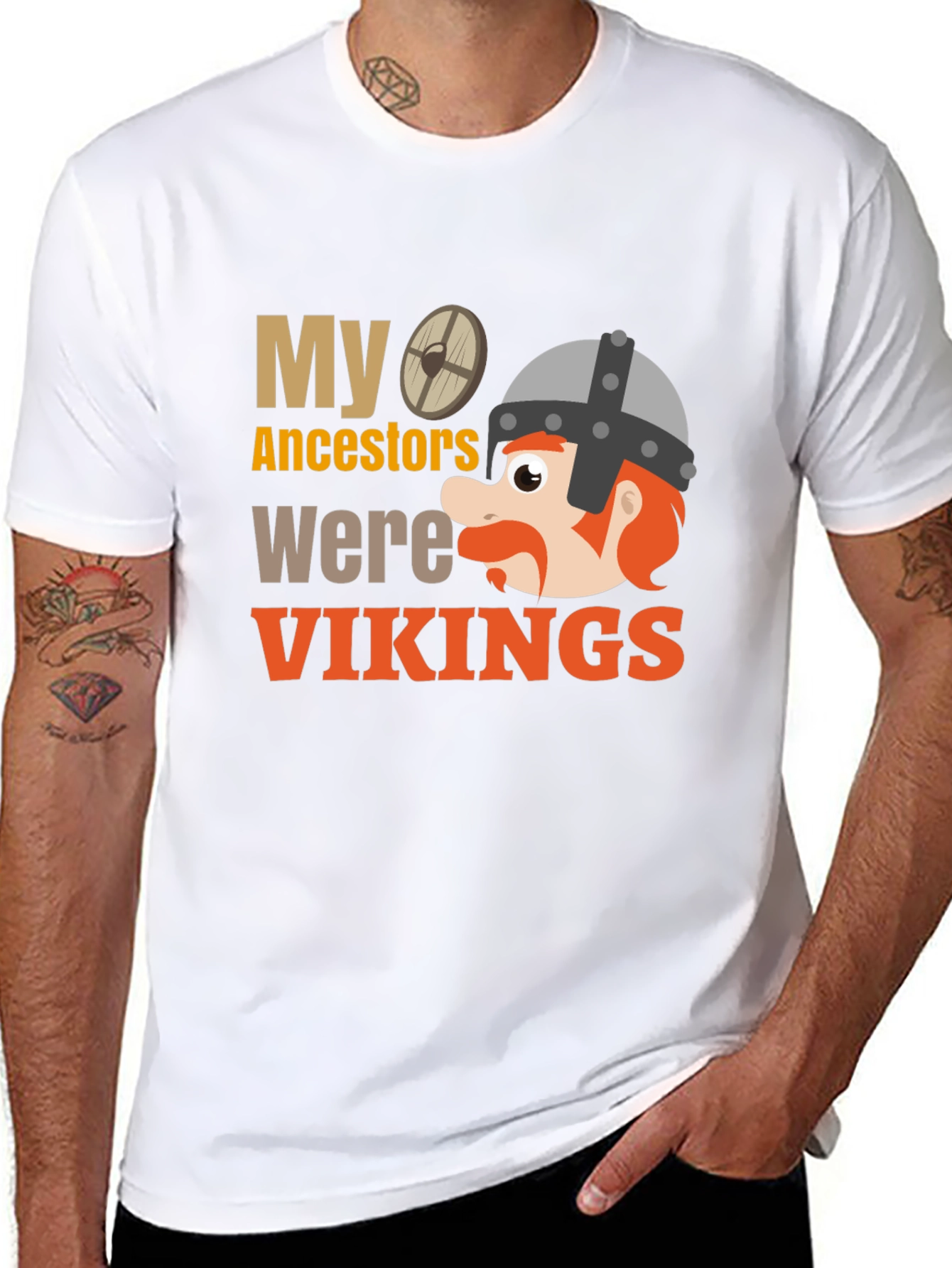 My Ancestors Were Vikings T-Shirt