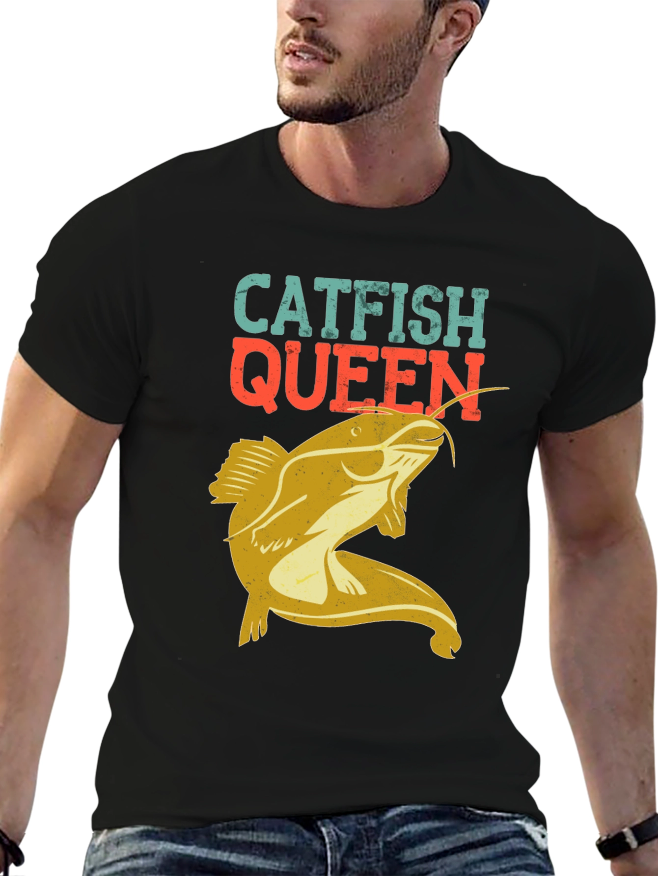 Catfish Queen Graphic T-Shirt - Anglers Delight