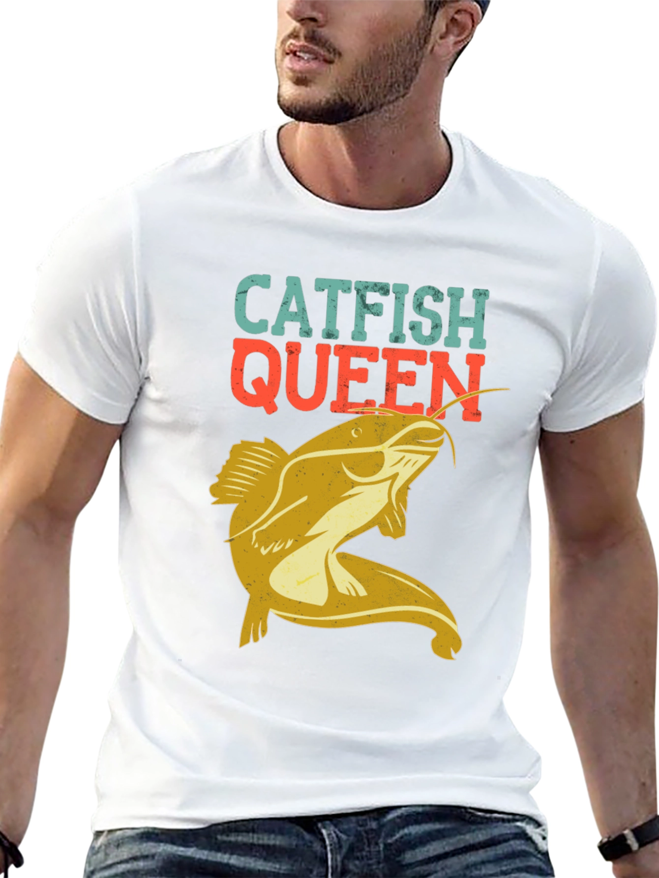 Catfish Queen Graphic T-Shirt - Anglers Delight