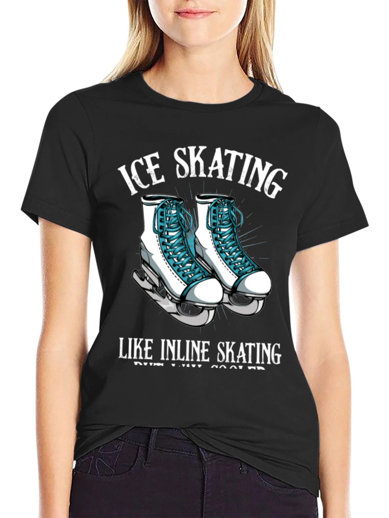 Ice Skating T-Shirt - Cool Skates Tee