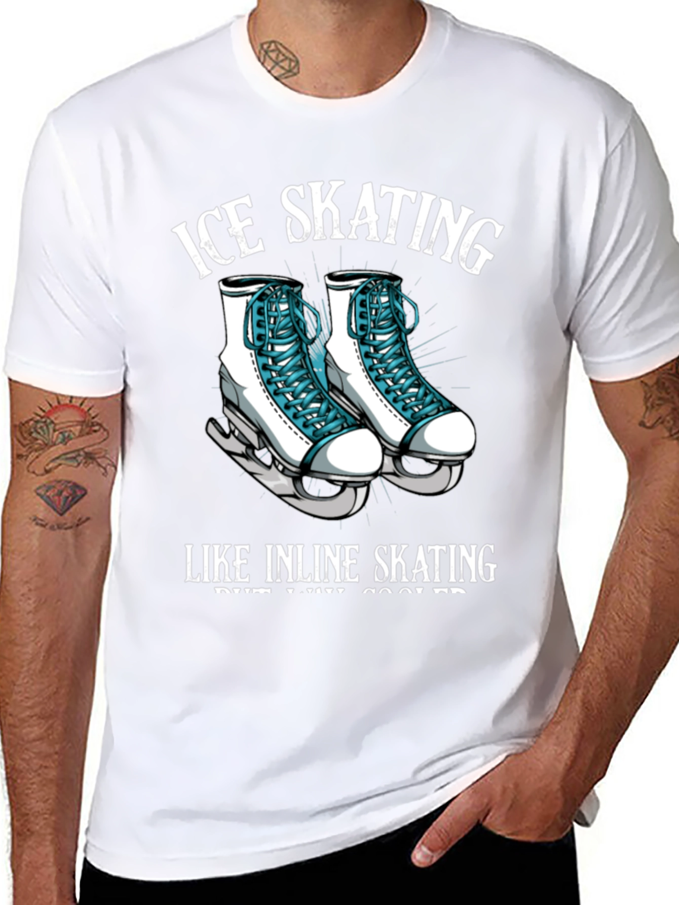 Ice Skating T-Shirt - Cool Skates Tee