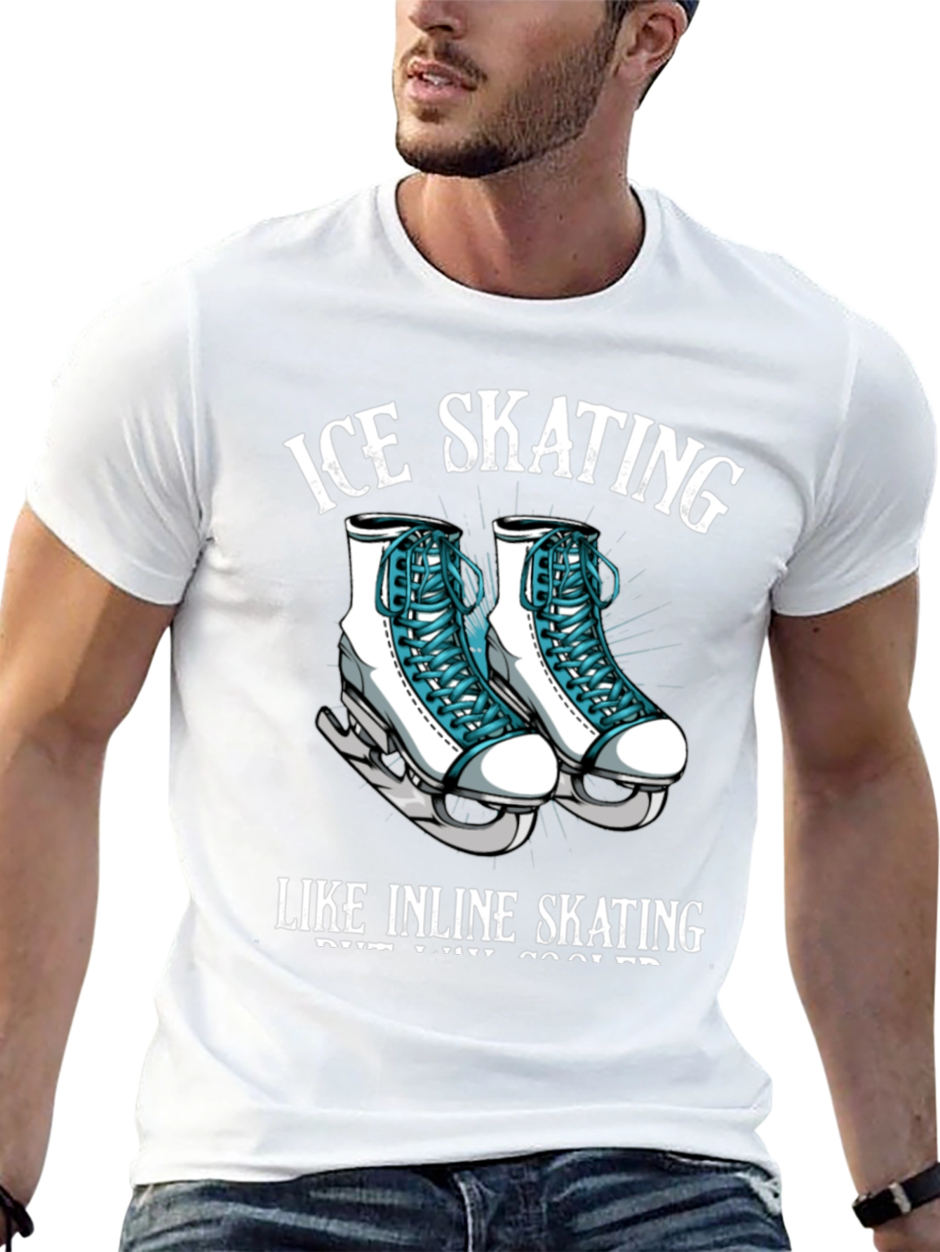 Ice Skating T-Shirt - Cool Skates Tee