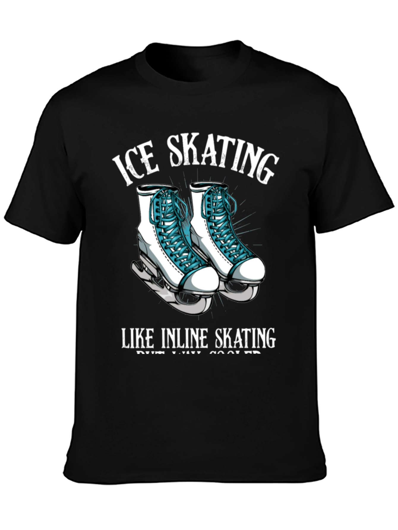 Ice Skating T-Shirt - Cool Skates Tee