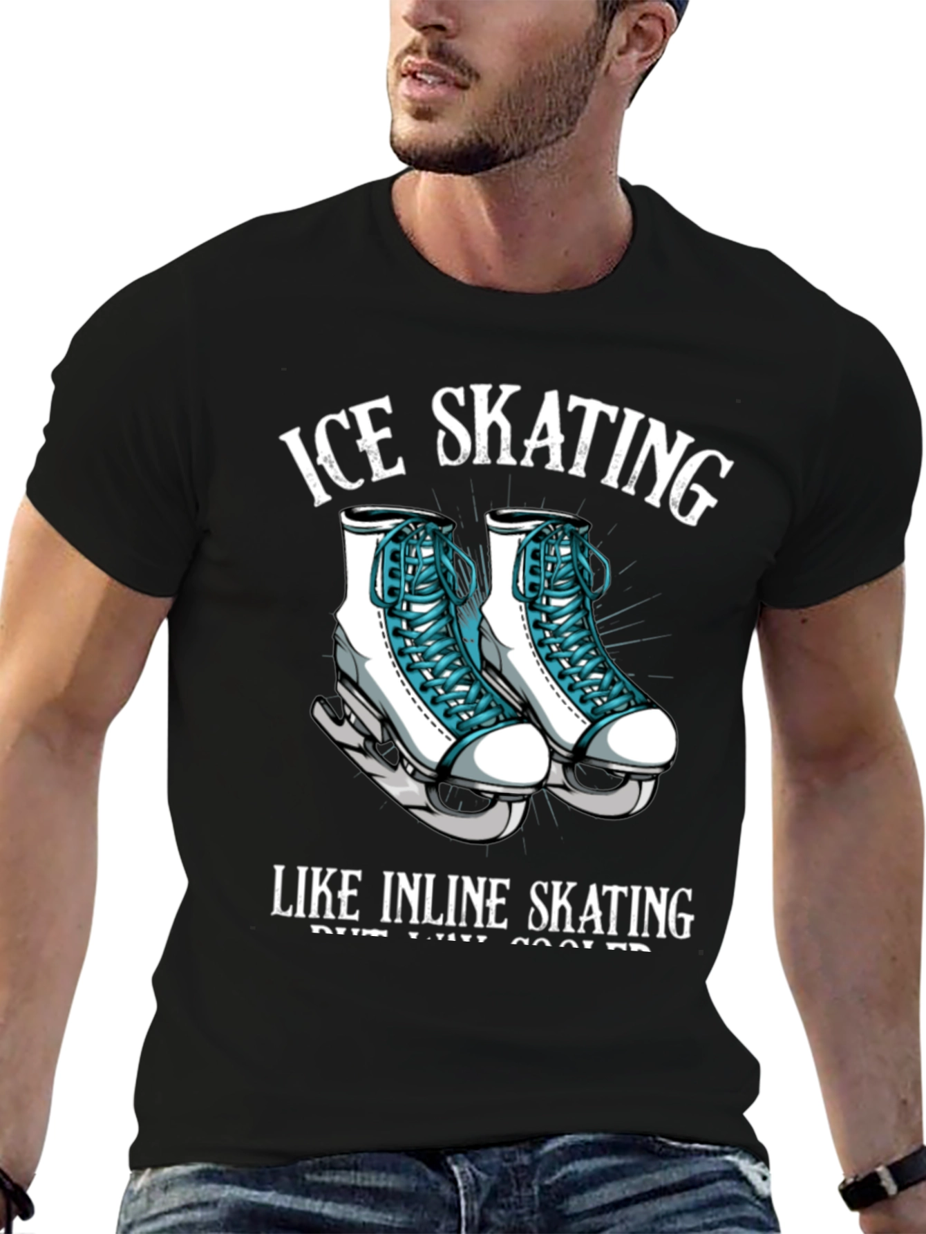 Ice Skating T-Shirt - Cool Skates Tee