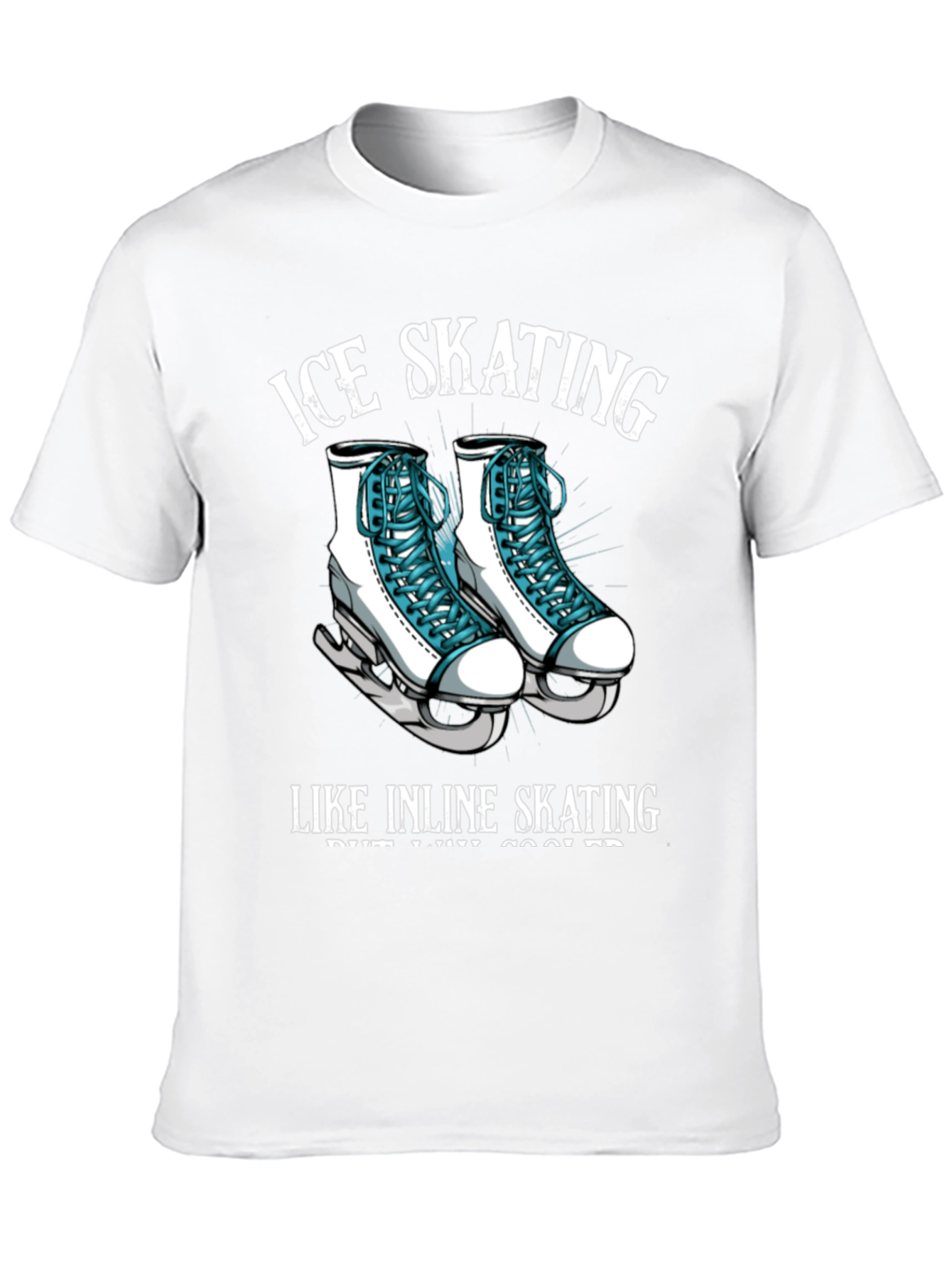 Ice Skating T-Shirt - Cool Skates Tee
