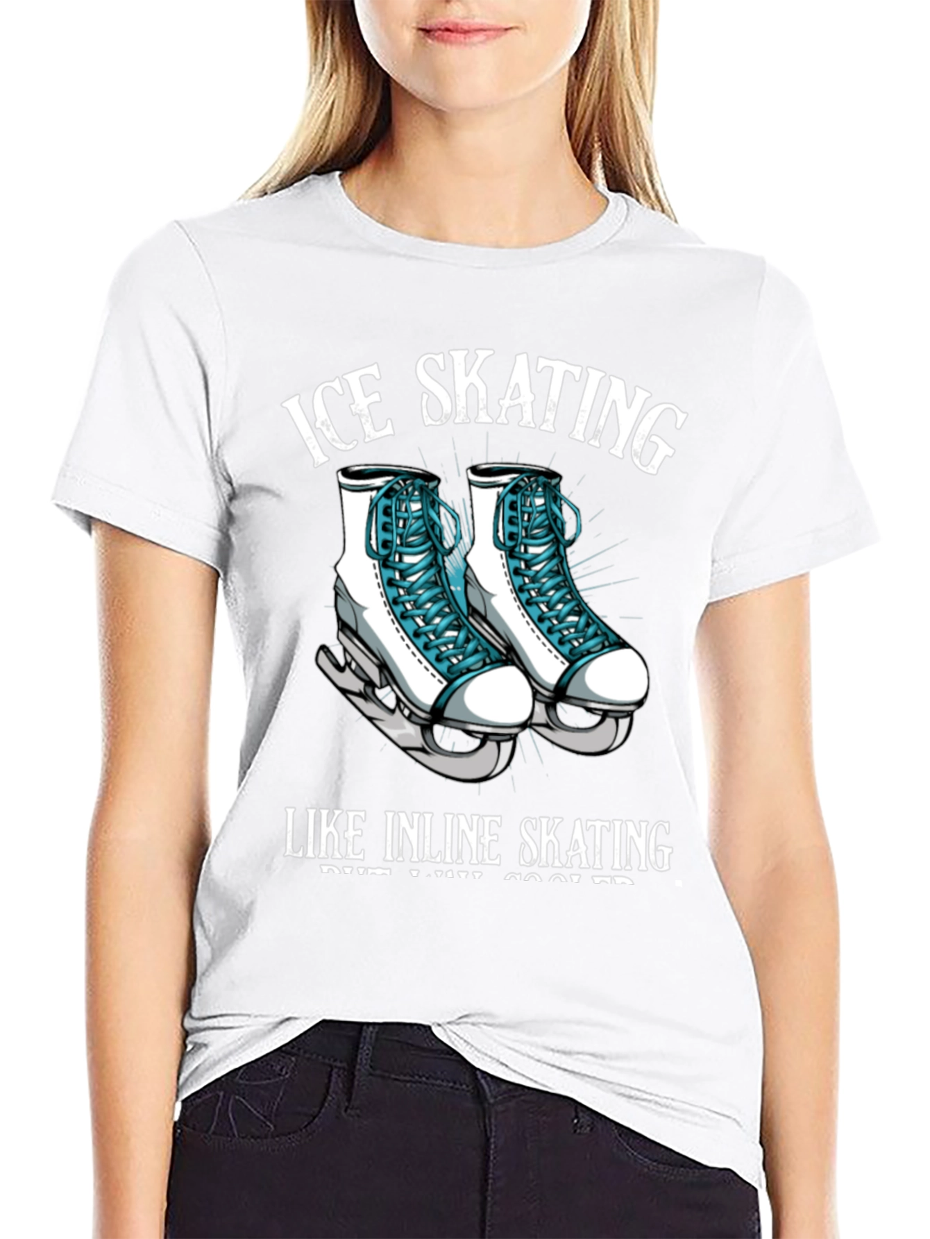 Ice Skating T-Shirt - Cool Skates Tee