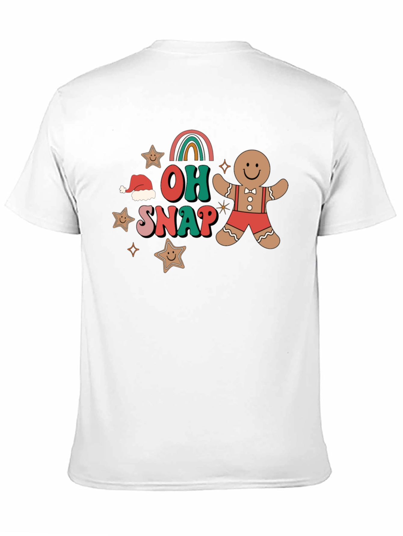 Oh Snap Gingerbread Christmas Graphic Tee