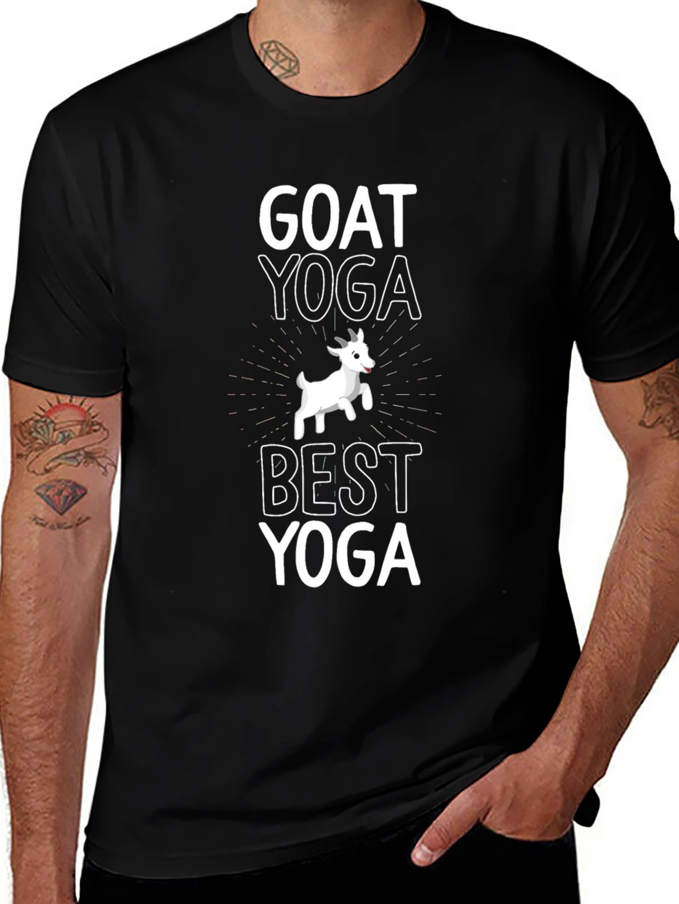 Goat Yoga T-Shirt - Best Yoga Ever!