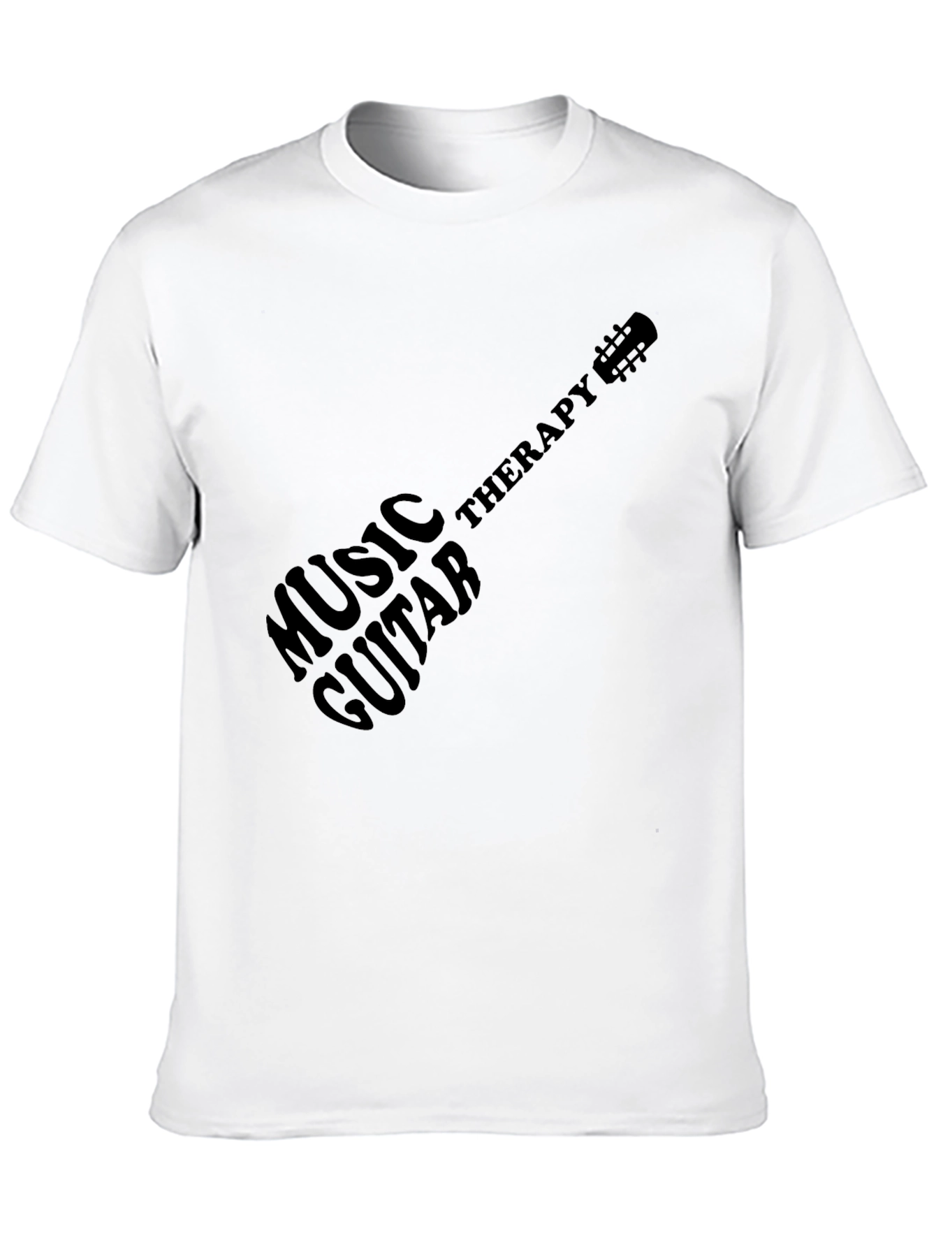 Music Therapy Guitar Tee - Stylish & Unique