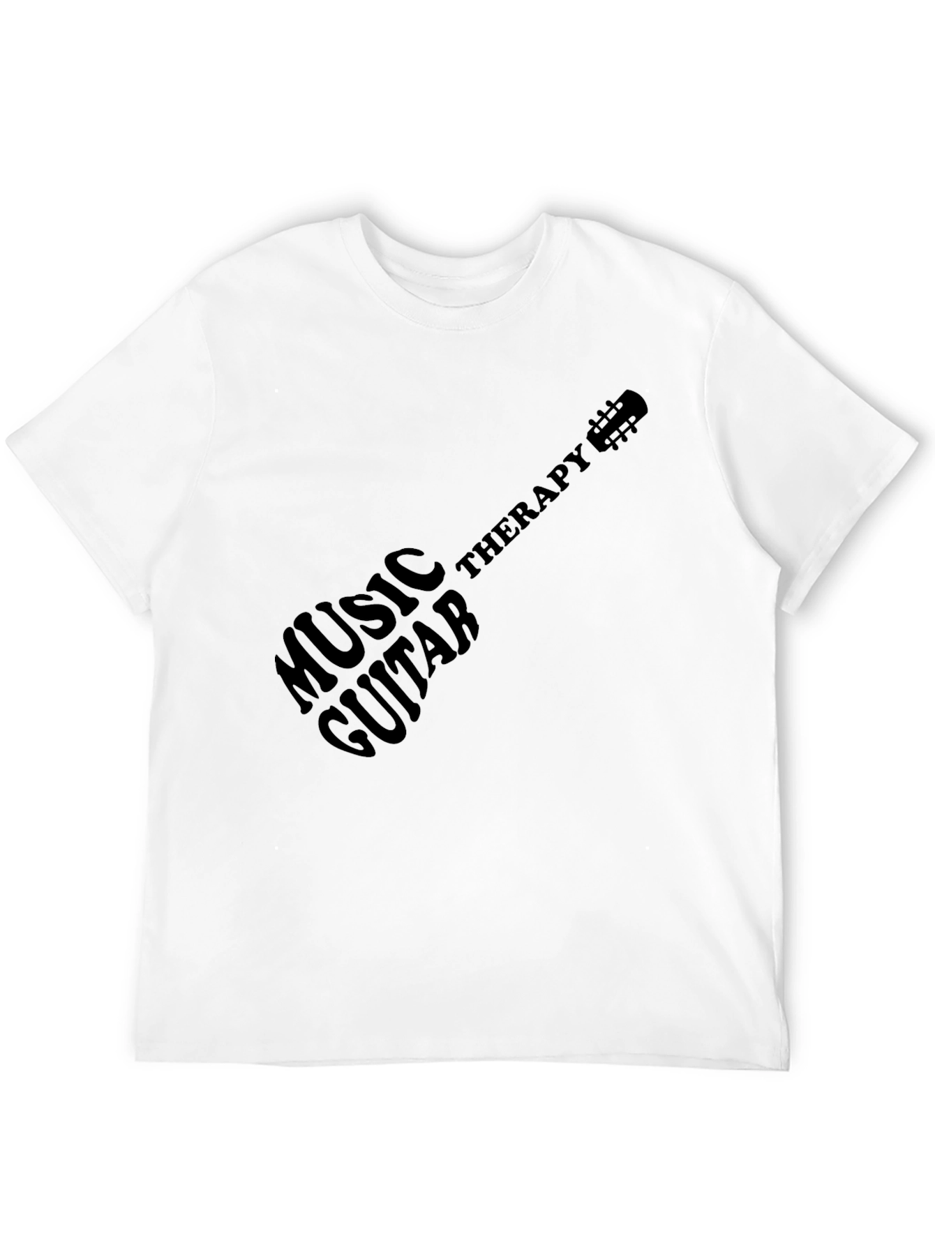 Music Therapy Guitar Tee - Stylish & Unique