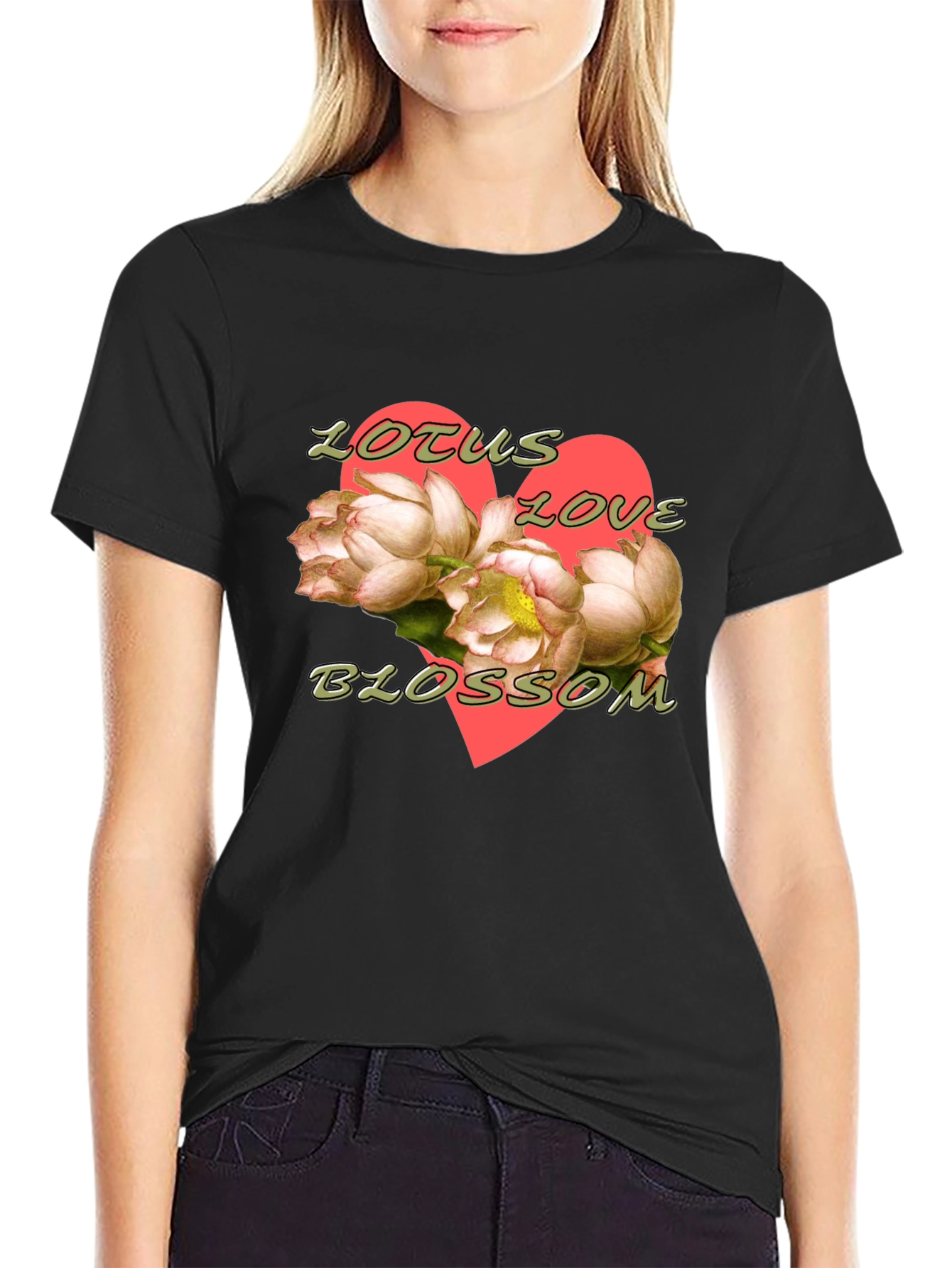 Lotus Love Blossom Graphic Tee