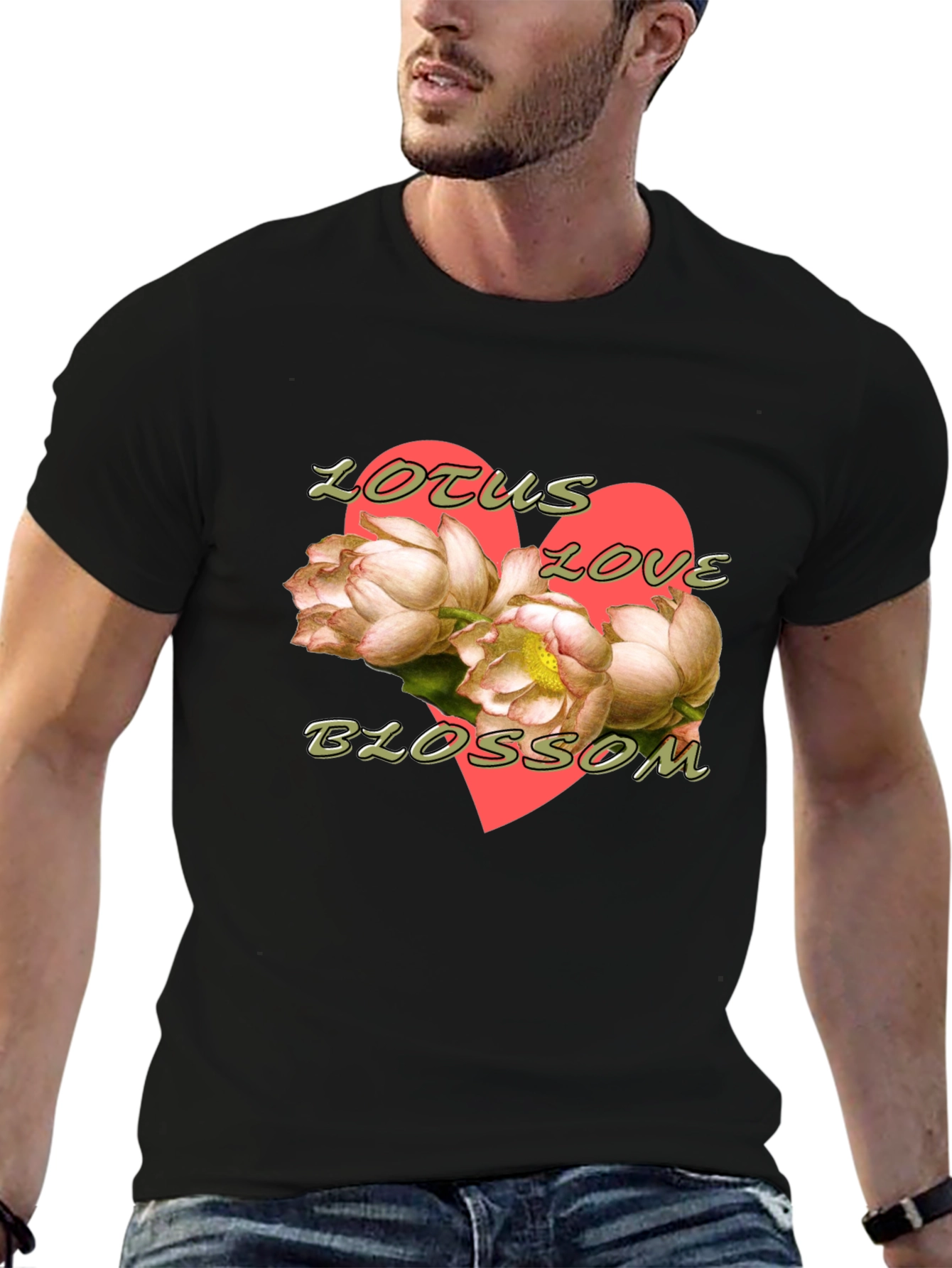 Lotus Love Blossom Graphic Tee