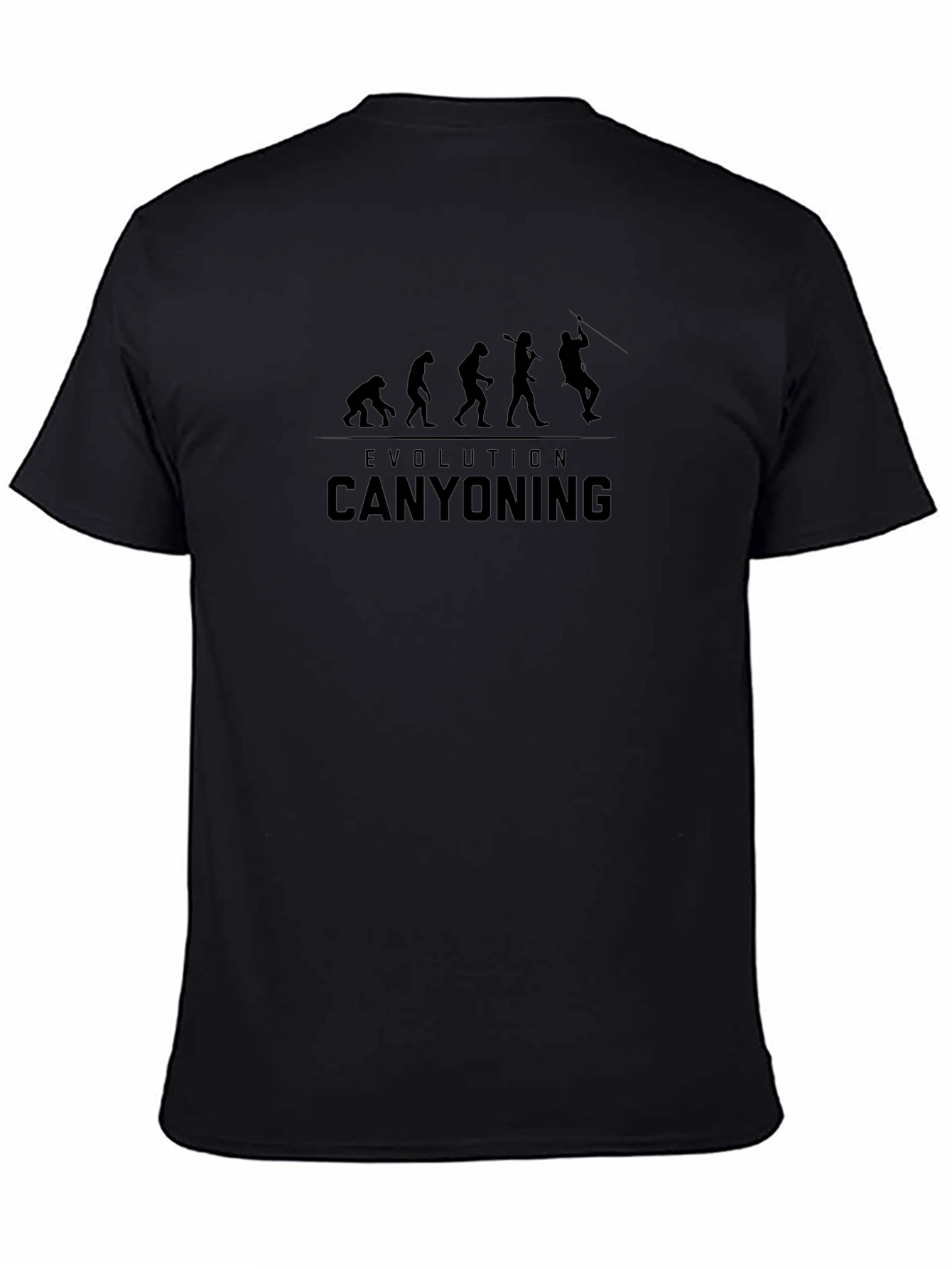 Evolution Canyoning Graphic Tee - Black