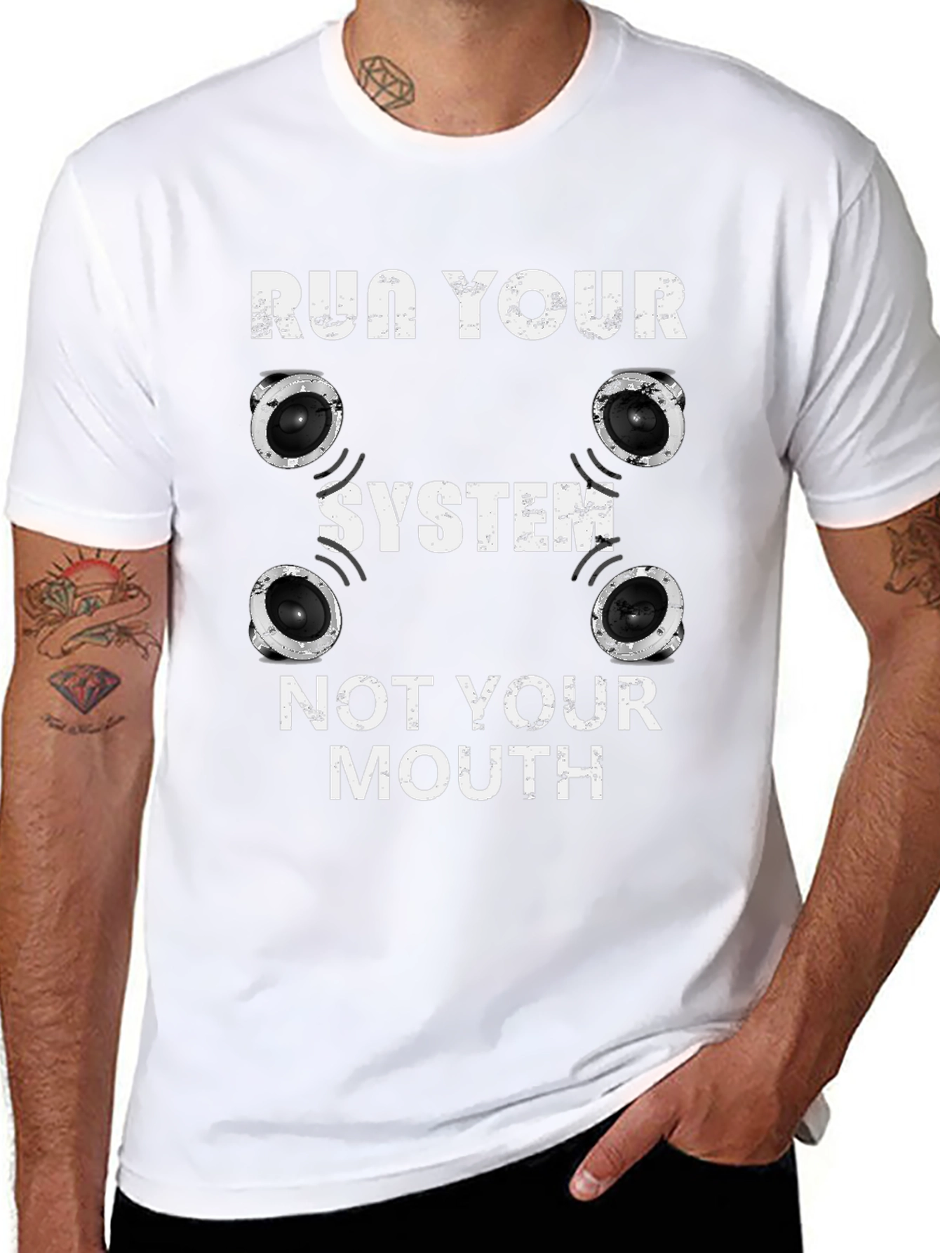 Run Your System Not Your Mouth T-Shirt