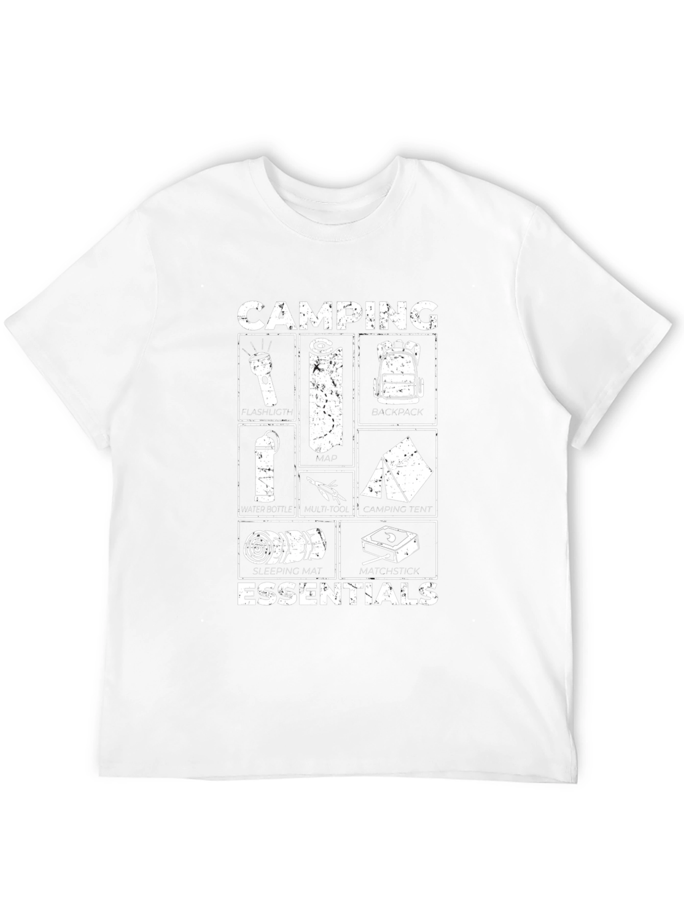 Camping Essentials Graphic T-Shirt