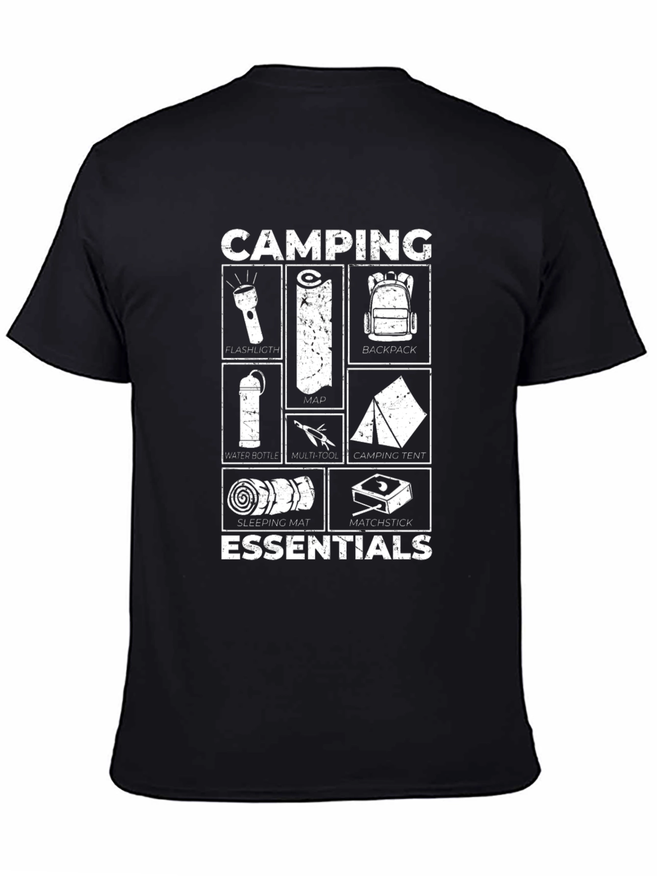Camping Essentials Graphic T-Shirt