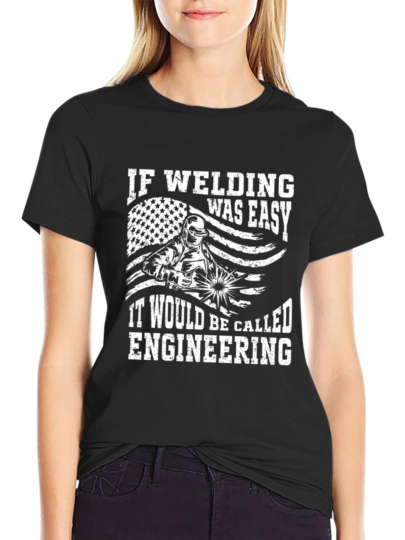 Welding vs Engineering Graphic Tee