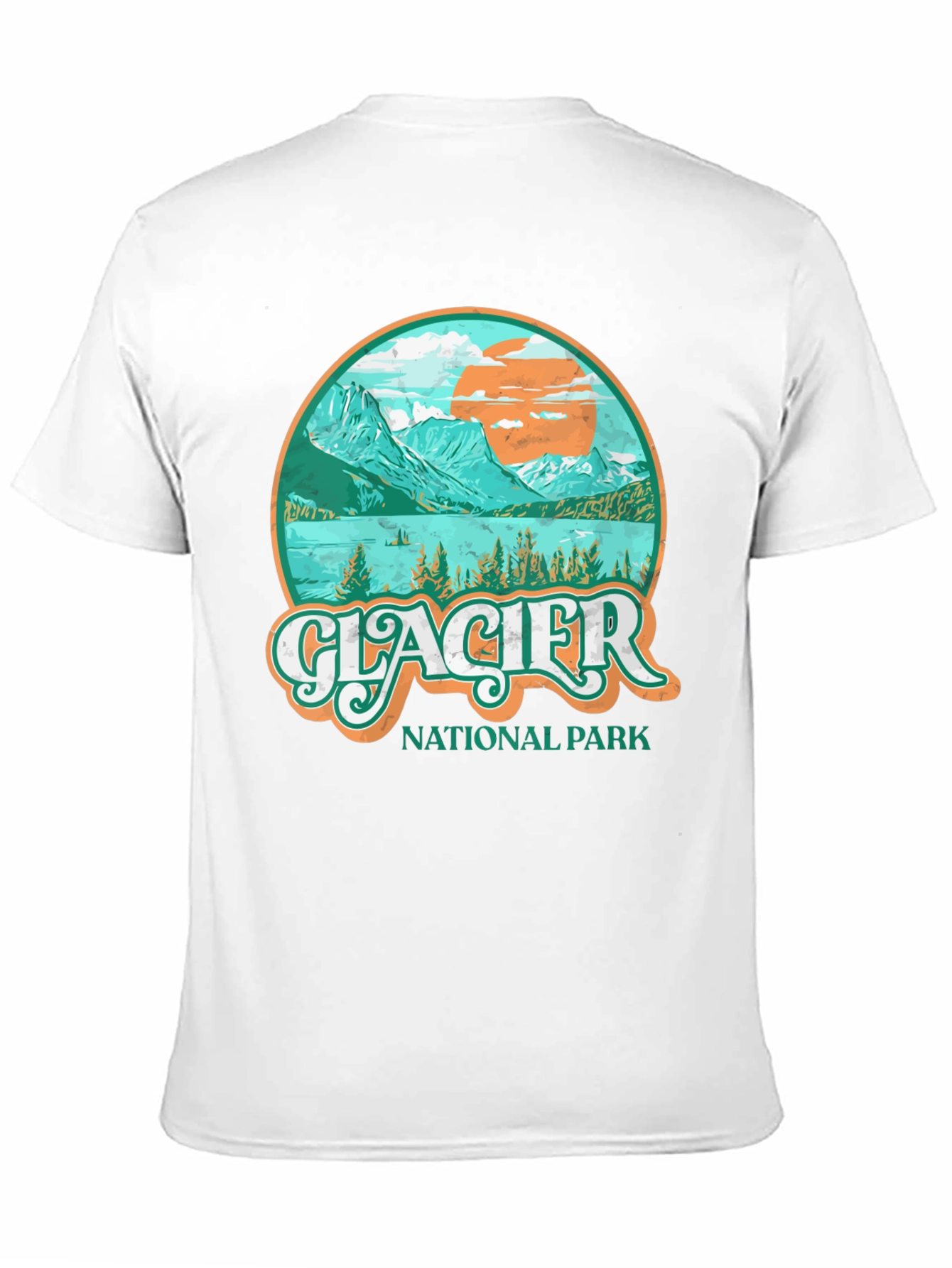 Glacier National Park Graphic T-Shirt
