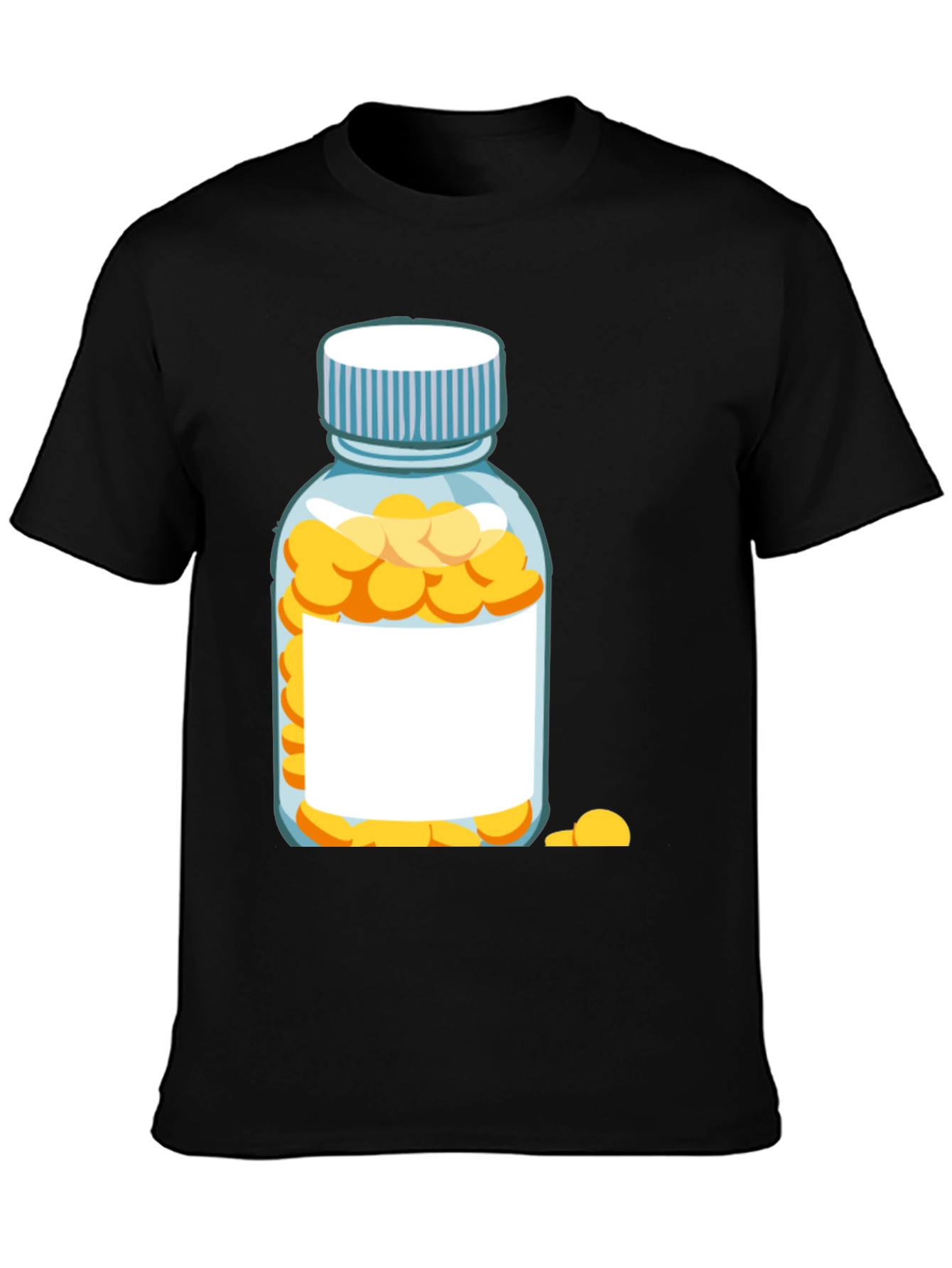 Pills Bottle Graphic T-Shirt