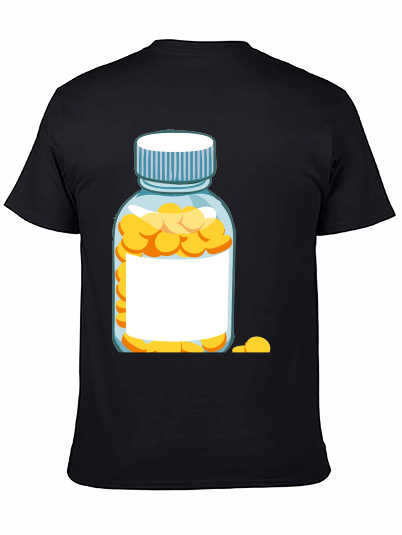 Pills Bottle Graphic T-Shirt