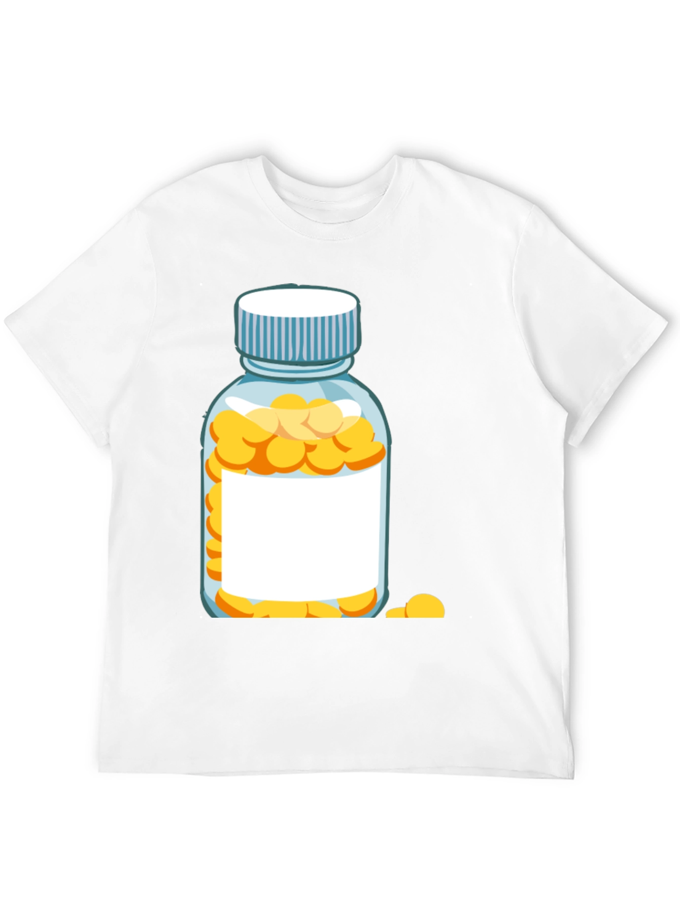 Pills Bottle Graphic T-Shirt