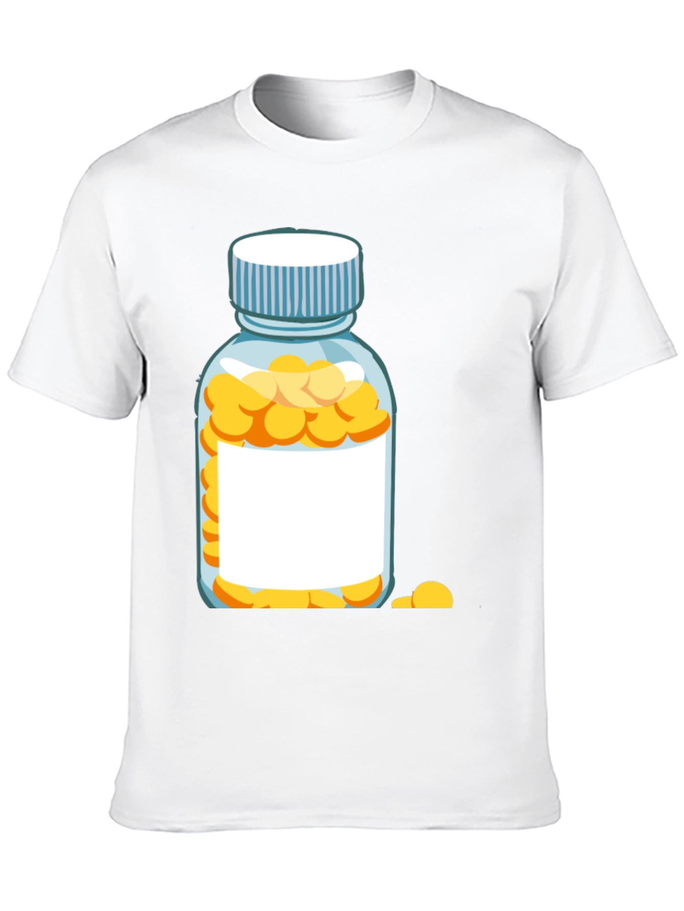 Pills Bottle Graphic T-Shirt