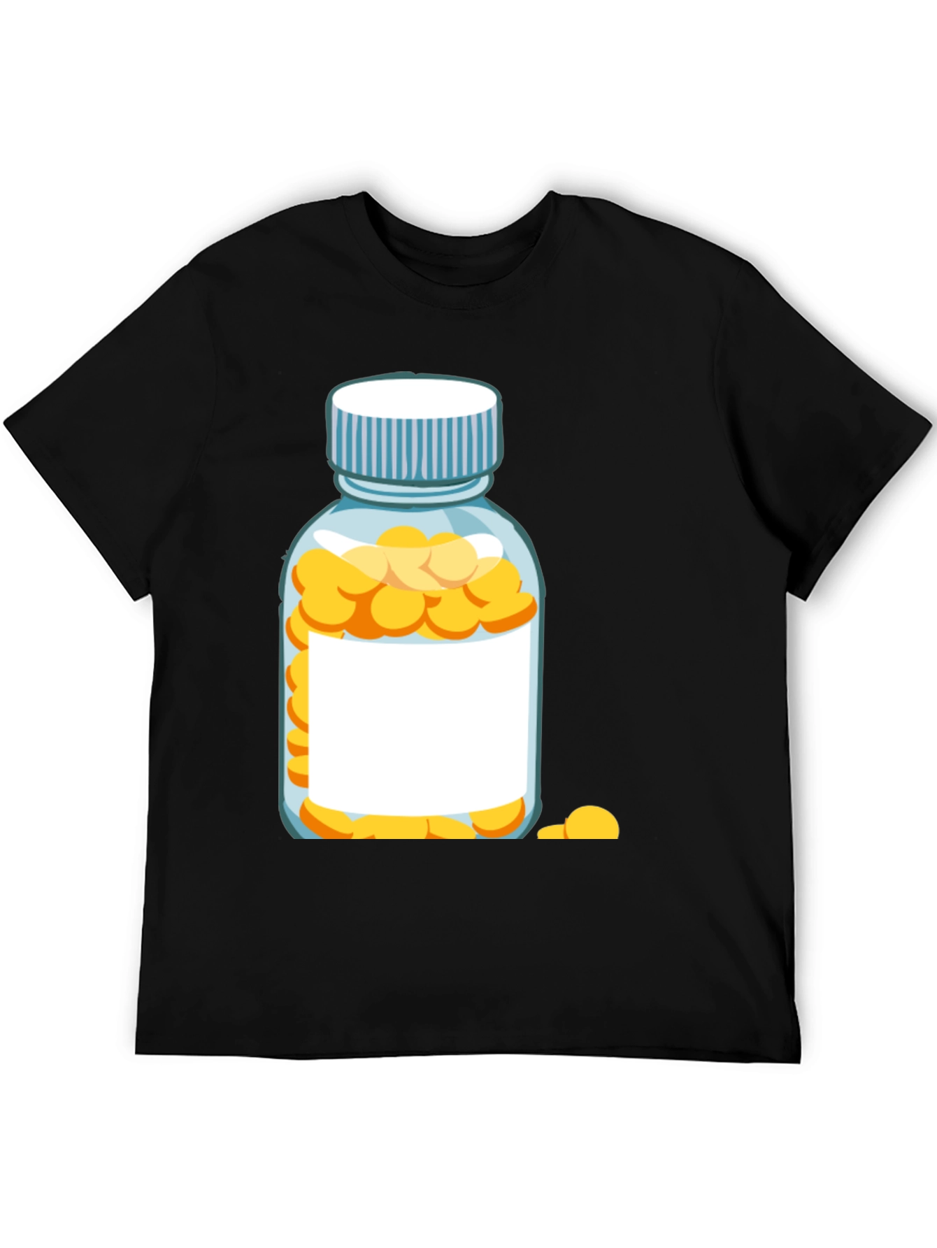 Pills Bottle Graphic T-Shirt