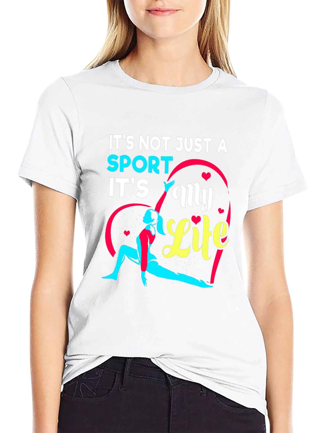 Sport Is My Life Graphic T-Shirt