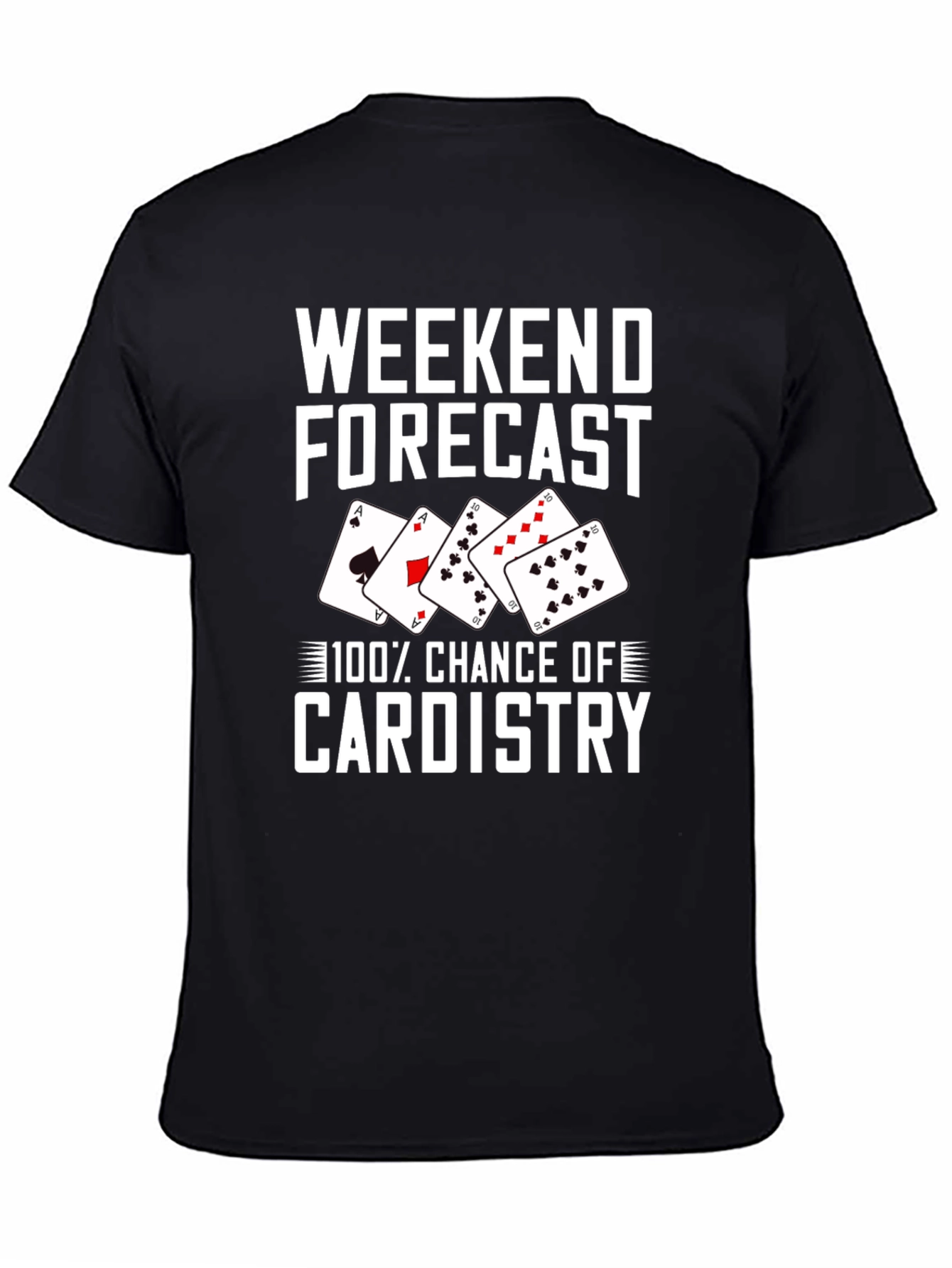 Weekend Cardistry T-Shirt - Perfect for Card Sharks!