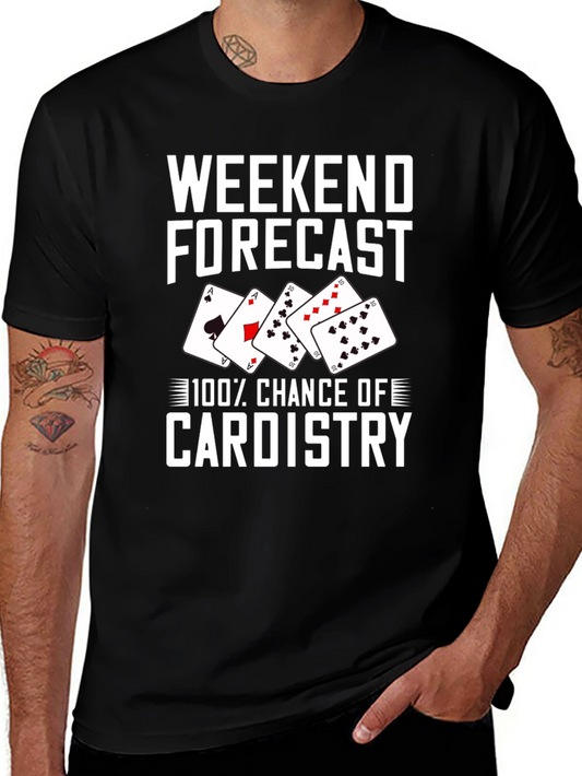 Weekend Cardistry T-Shirt - Perfect for Card Sharks!