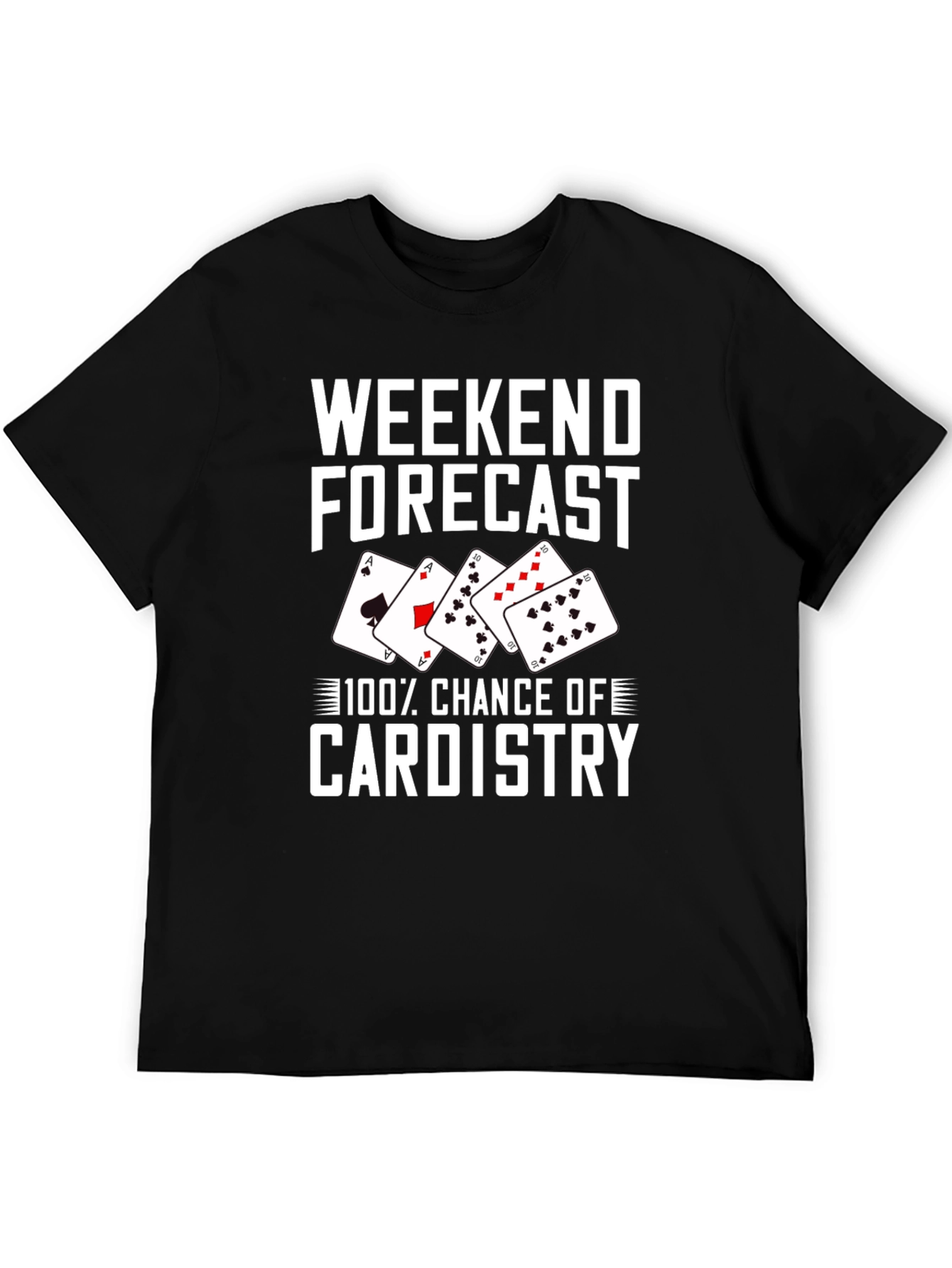 Weekend Cardistry T-Shirt - Perfect for Card Sharks!