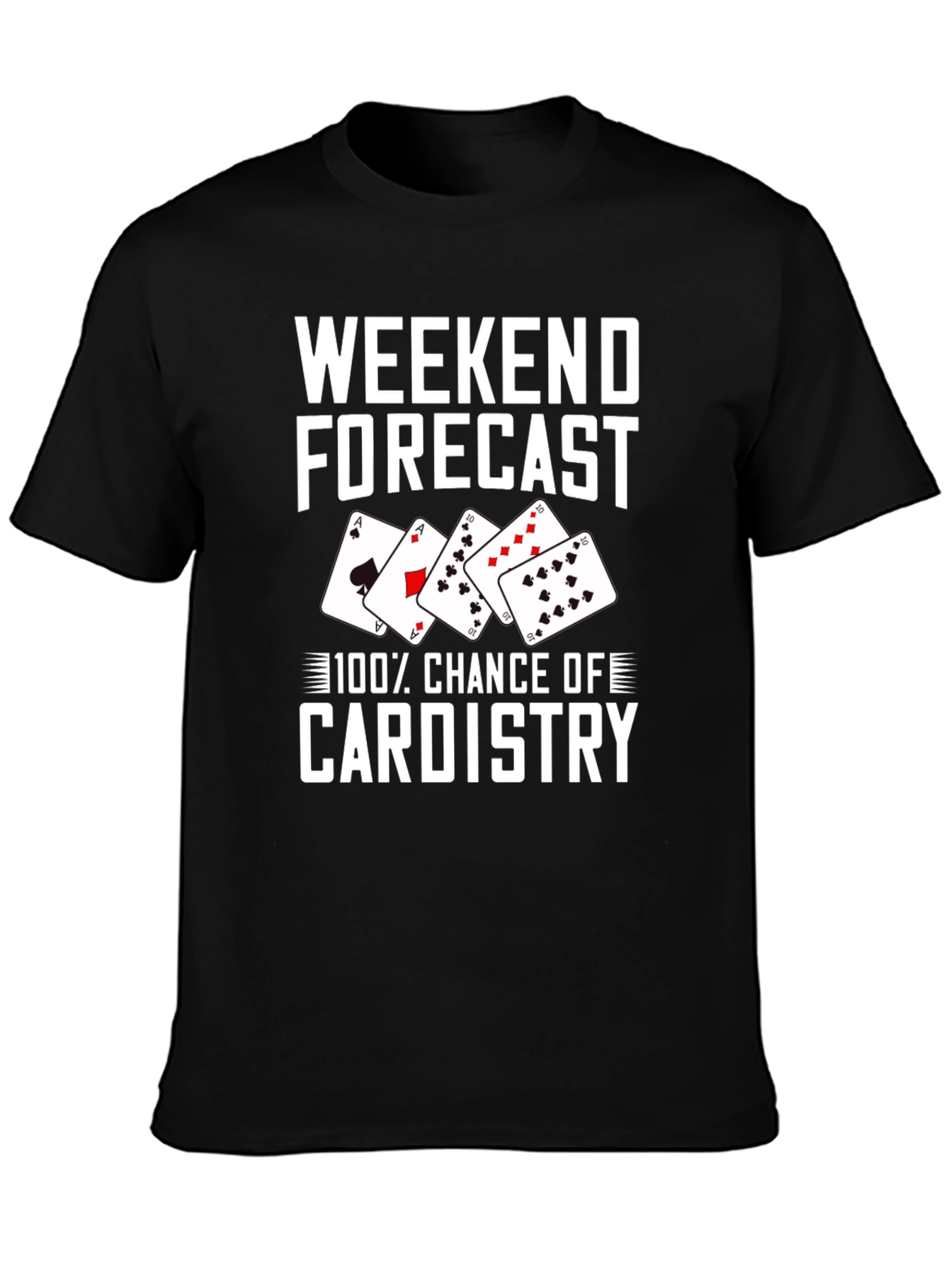 Weekend Cardistry T-Shirt - Perfect for Card Sharks!